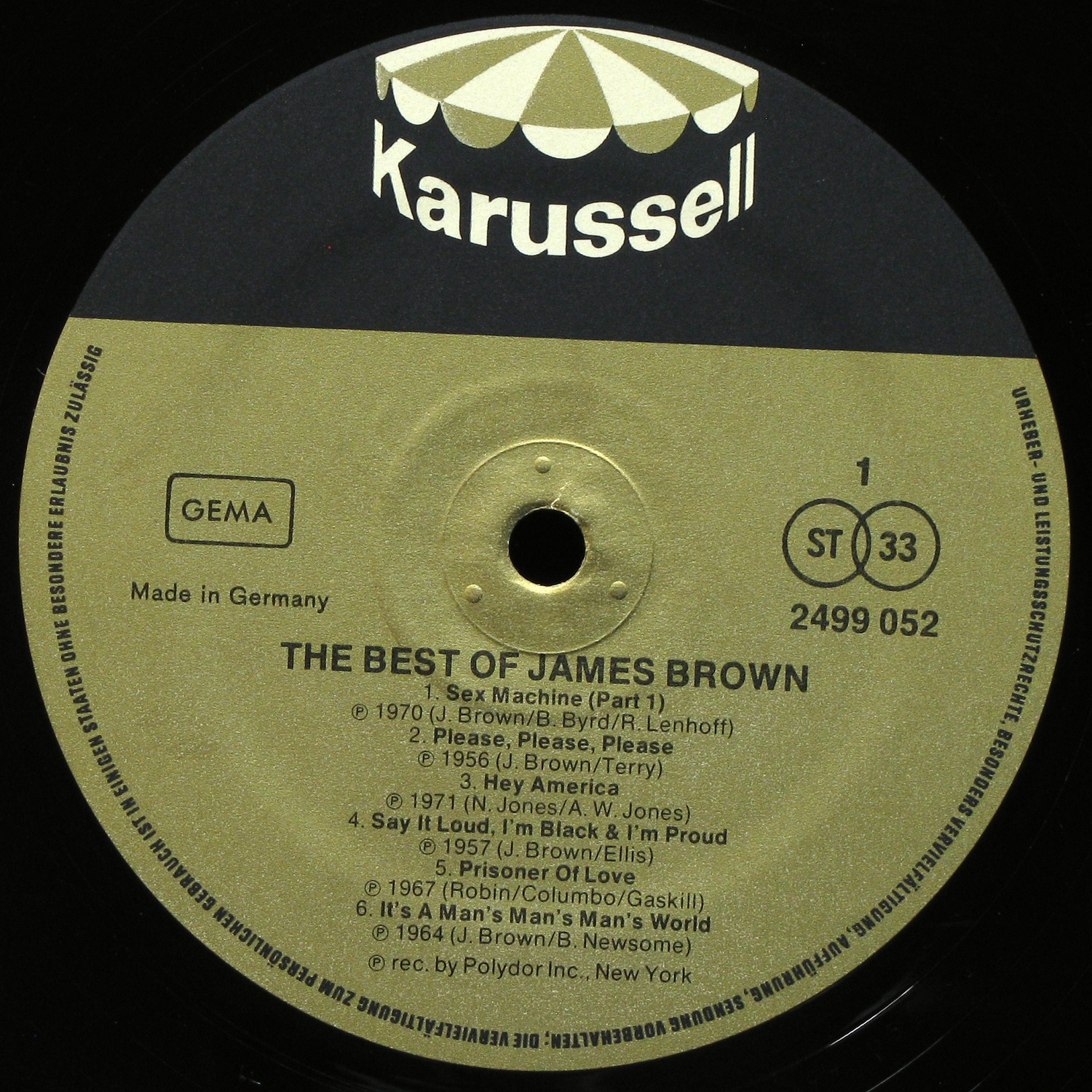 LP James Brown — Best Of James Brown фото 3