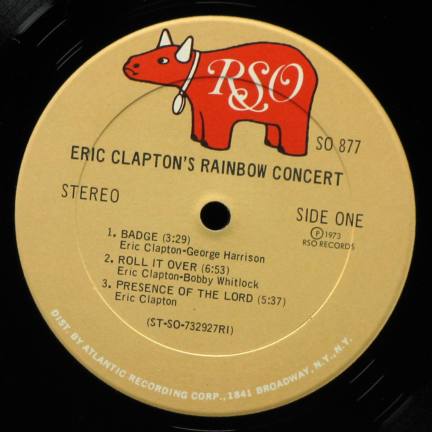 LP Eric Clapton — Eric Clapton's Rainbow Concert фото 2