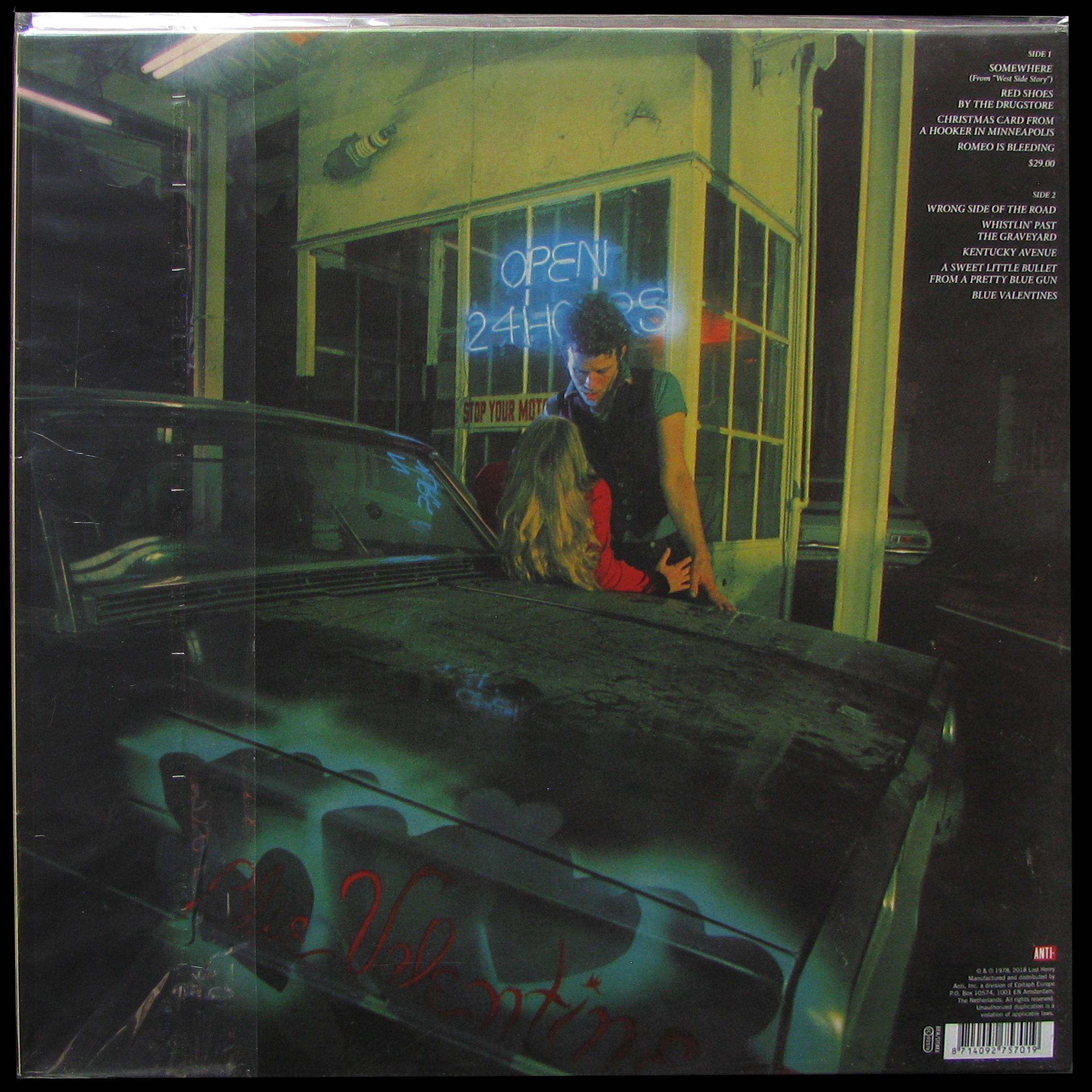 LP Tom Waits — Blue Valentine фото 2