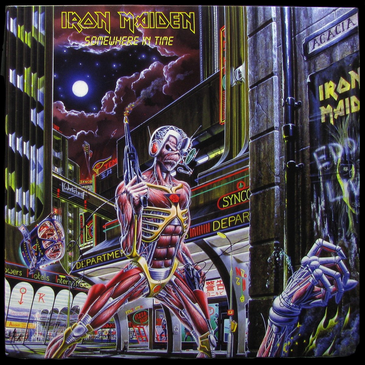 LP Iron Maiden — Somewhere In Time фото