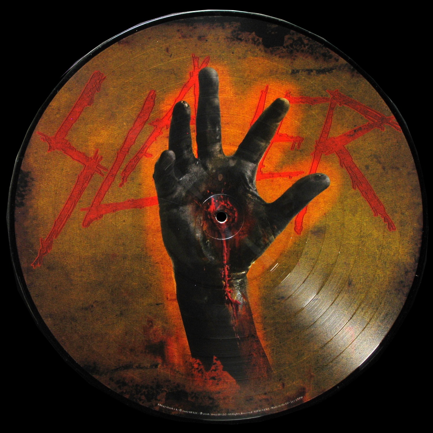 LP Slayer — Christ Illusion (picture disc) фото 3