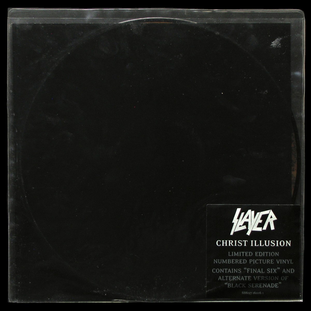 LP Slayer — Christ Illusion (picture disc) фото