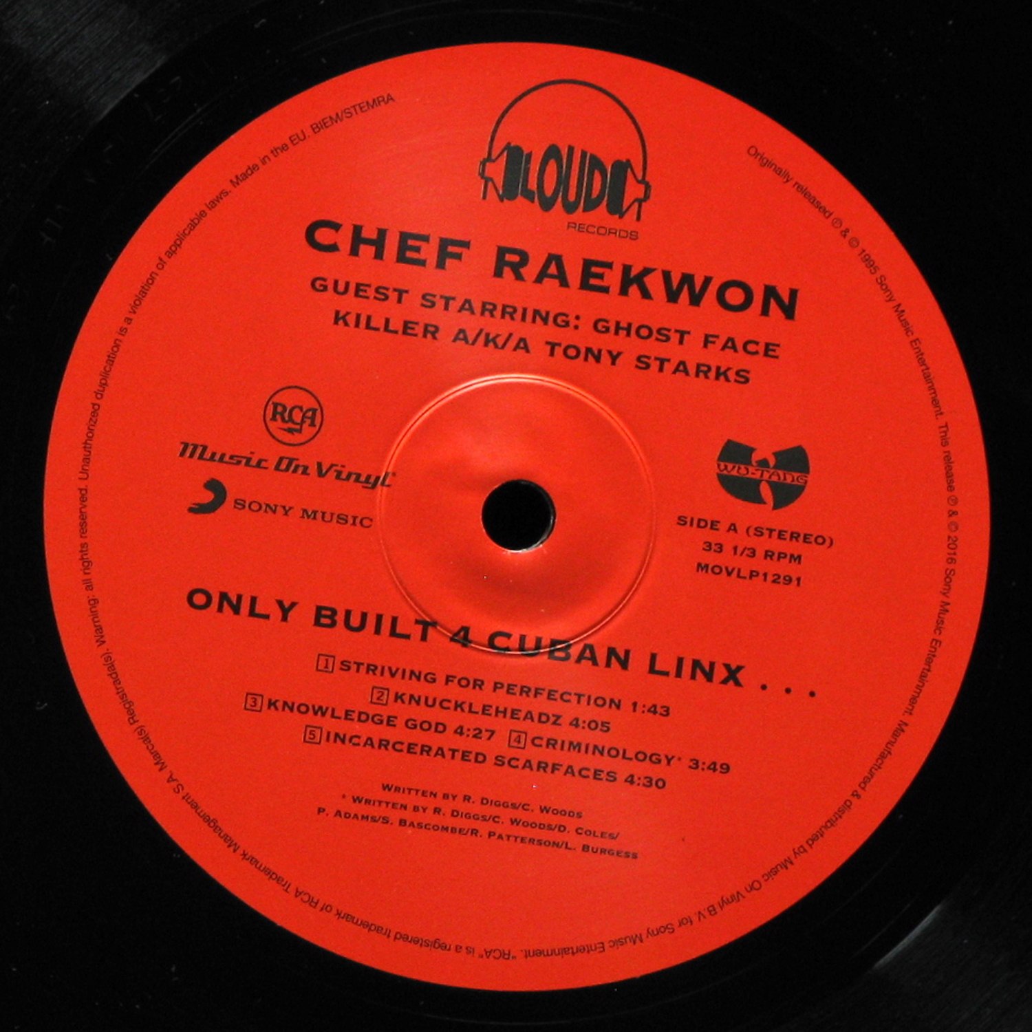 LP Chef Raekwon — Only Built 4 Cuban Linx... (2LP) фото 3