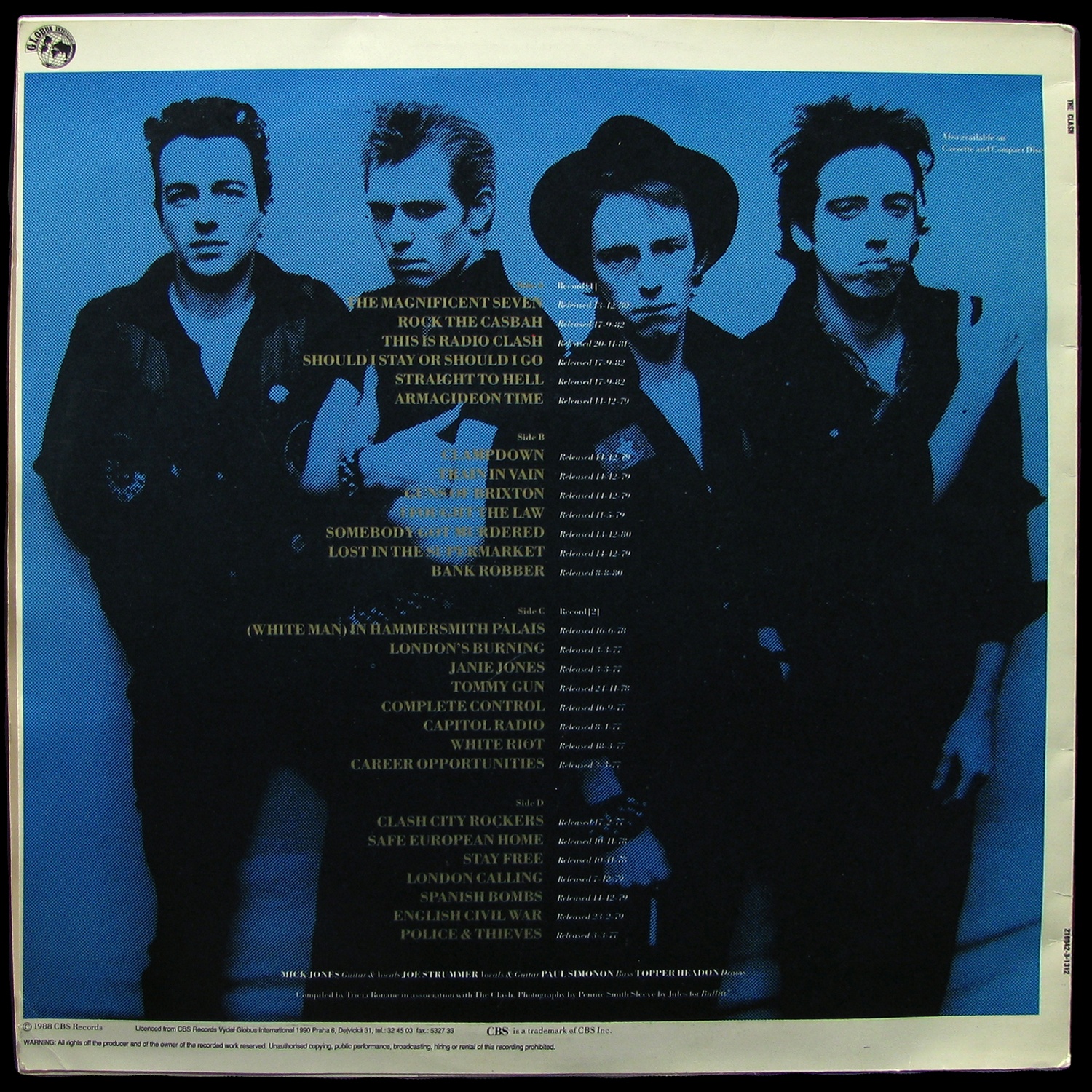 LP Clash — Story Of The Clash Volume 1 (2LP) фото 2