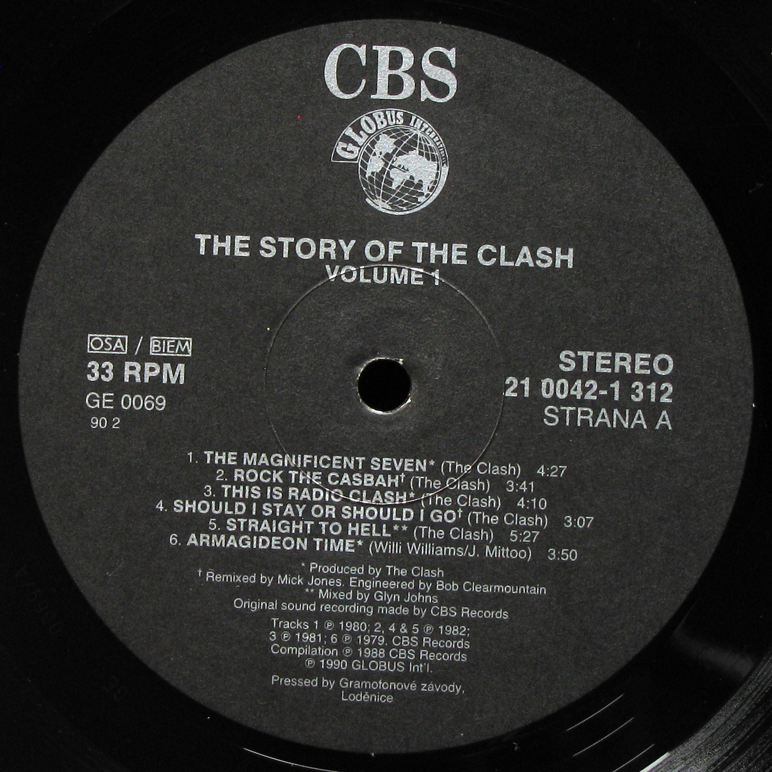 LP Clash — Story Of The Clash Volume 1 (2LP) фото 4