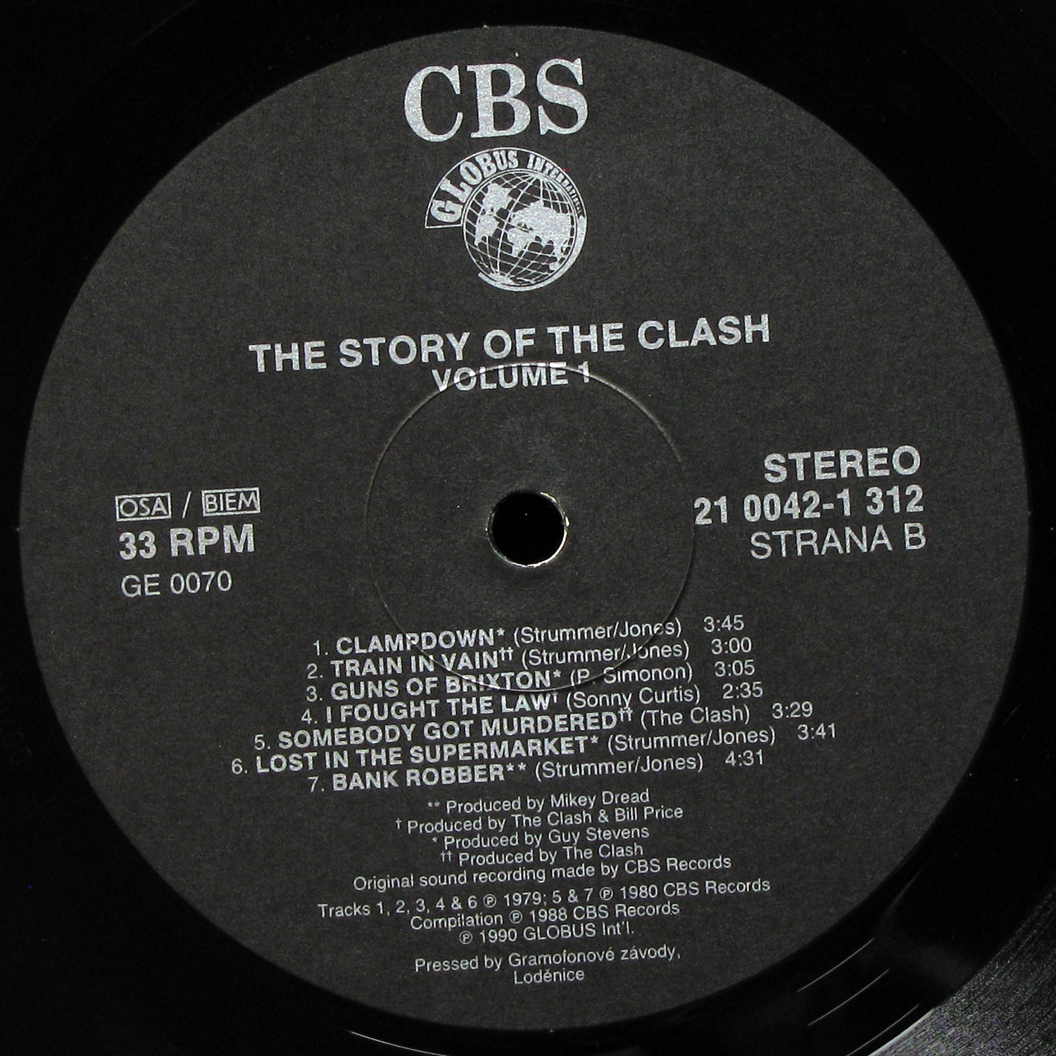 LP Clash — Story Of The Clash Volume 1 (2LP) фото 5