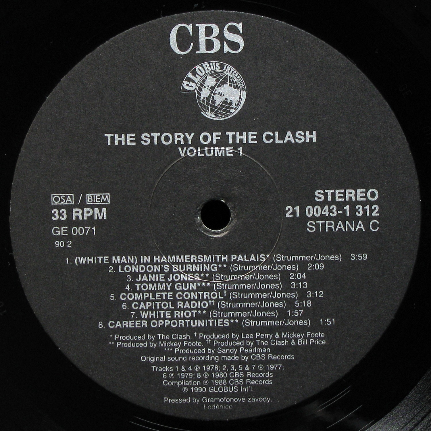 LP Clash — Story Of The Clash Volume 1 (2LP) фото 6