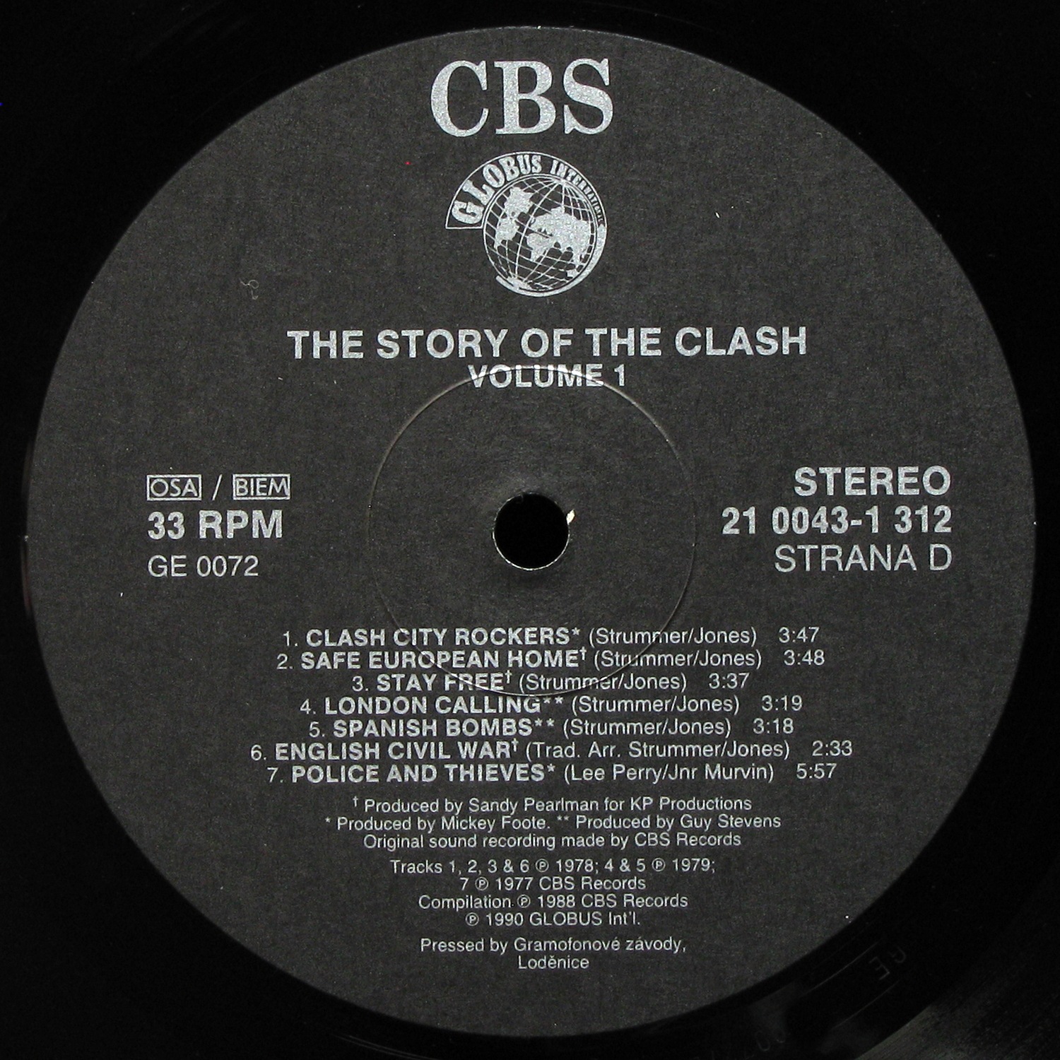 LP Clash — Story Of The Clash Volume 1 (2LP) фото 7