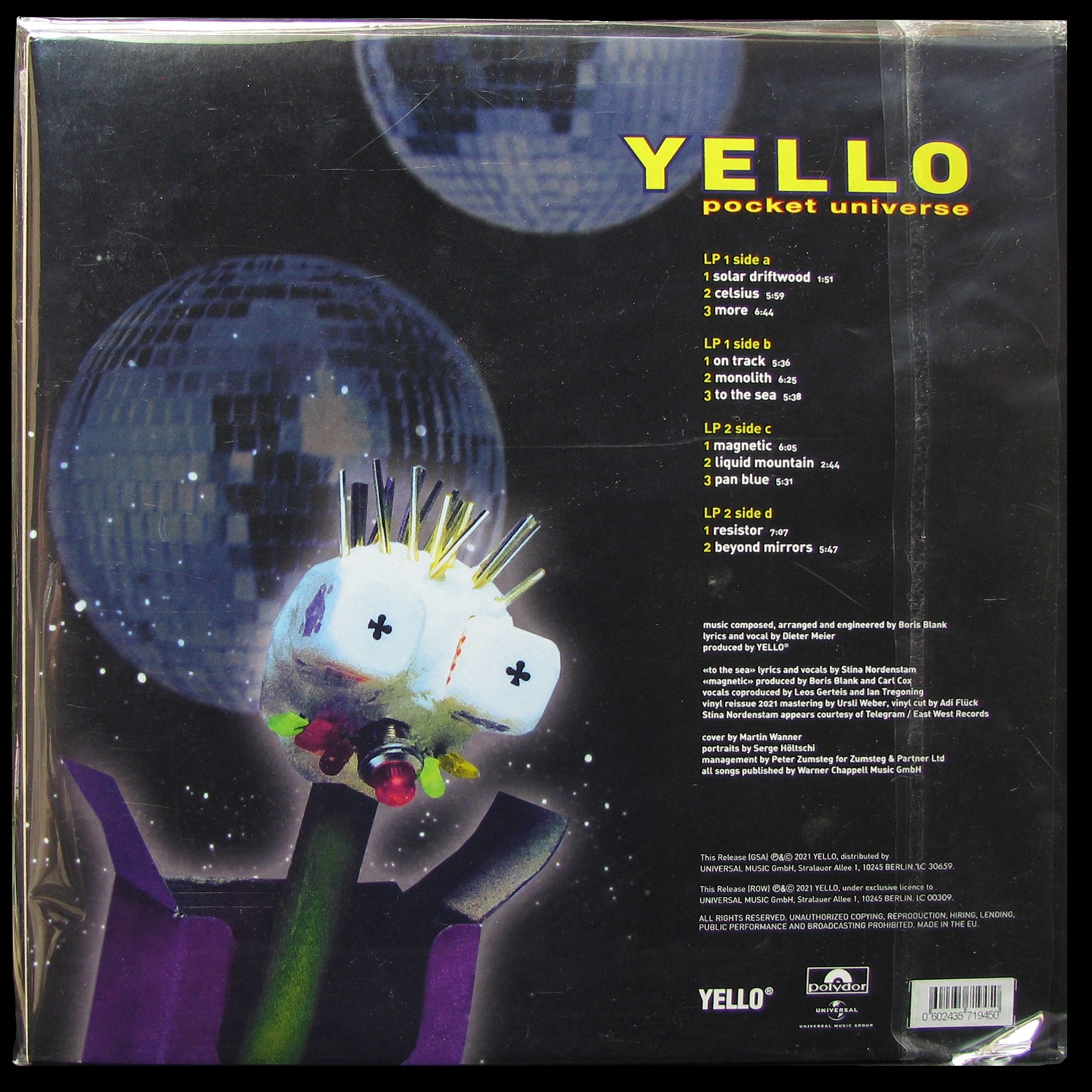 LP Yello — Pocket Universe (2LP) фото 3