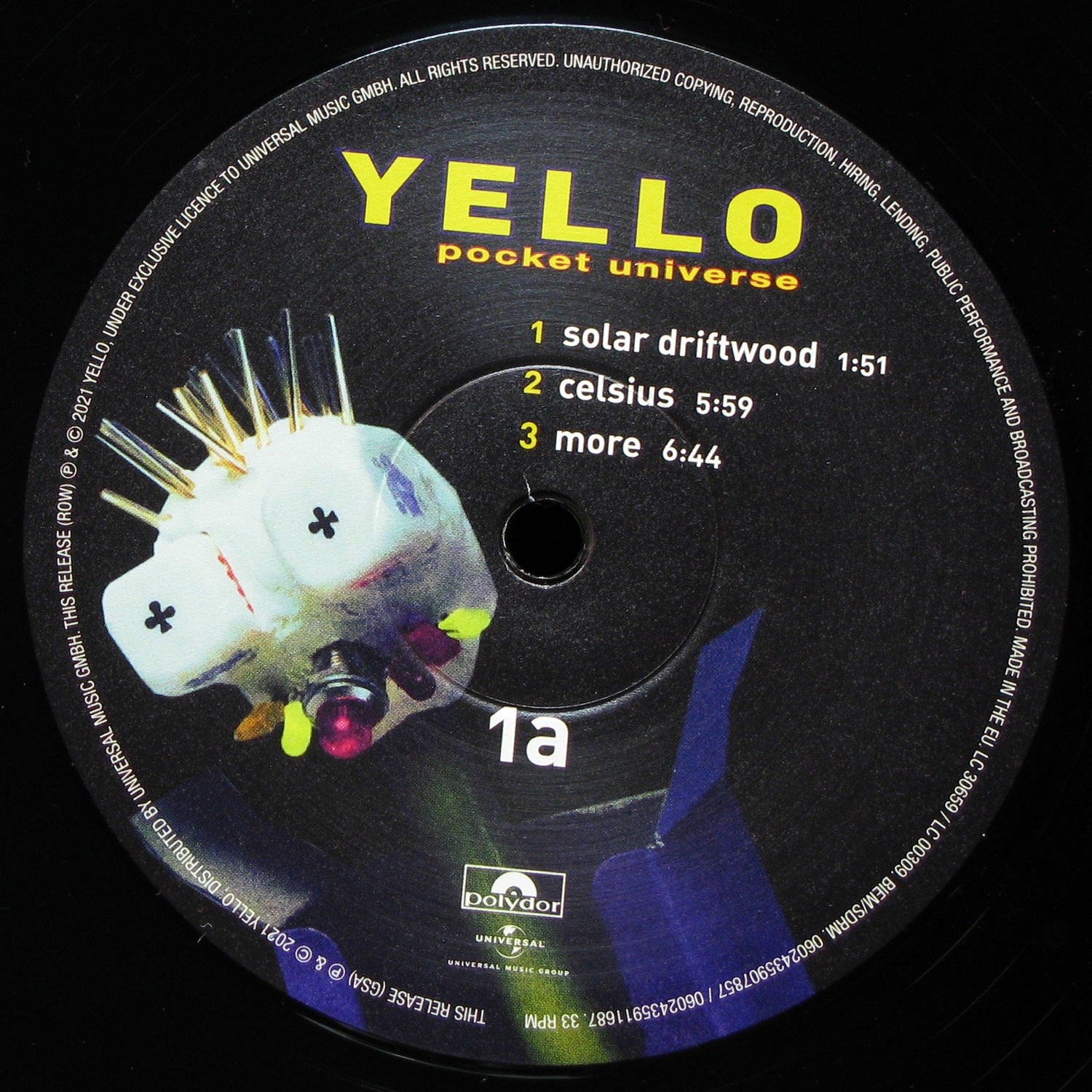 LP Yello — Pocket Universe (2LP) фото 2