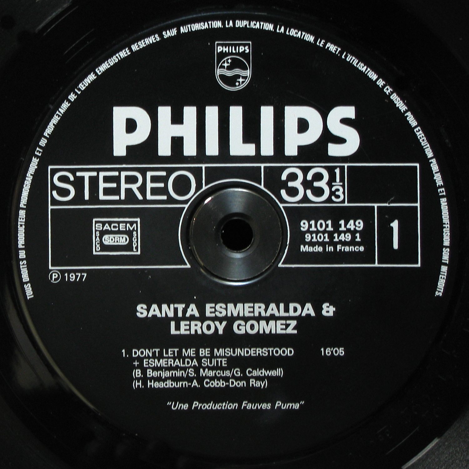 LP Santa Esmeralda — Don't Let Me Be Misunderstood фото 2