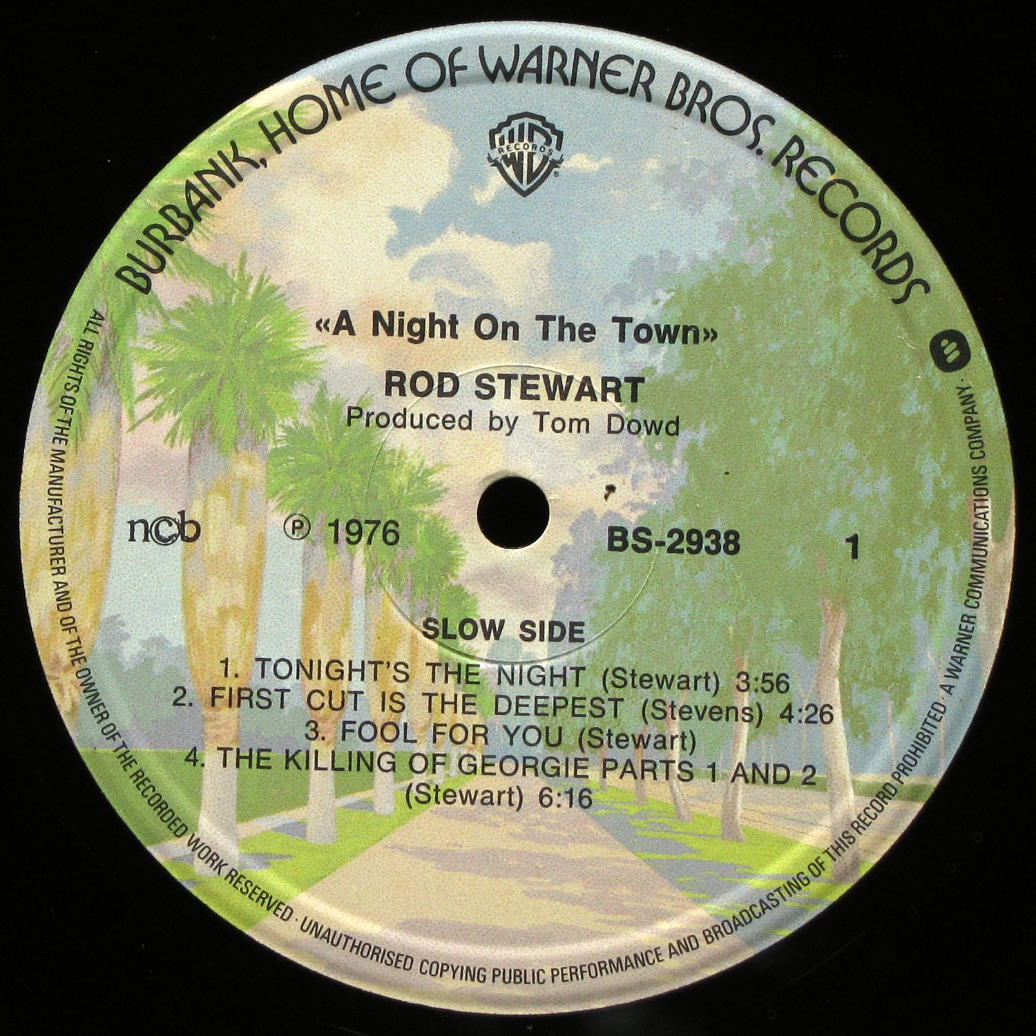 LP Rod Stewart — A Night On The Town фото 2