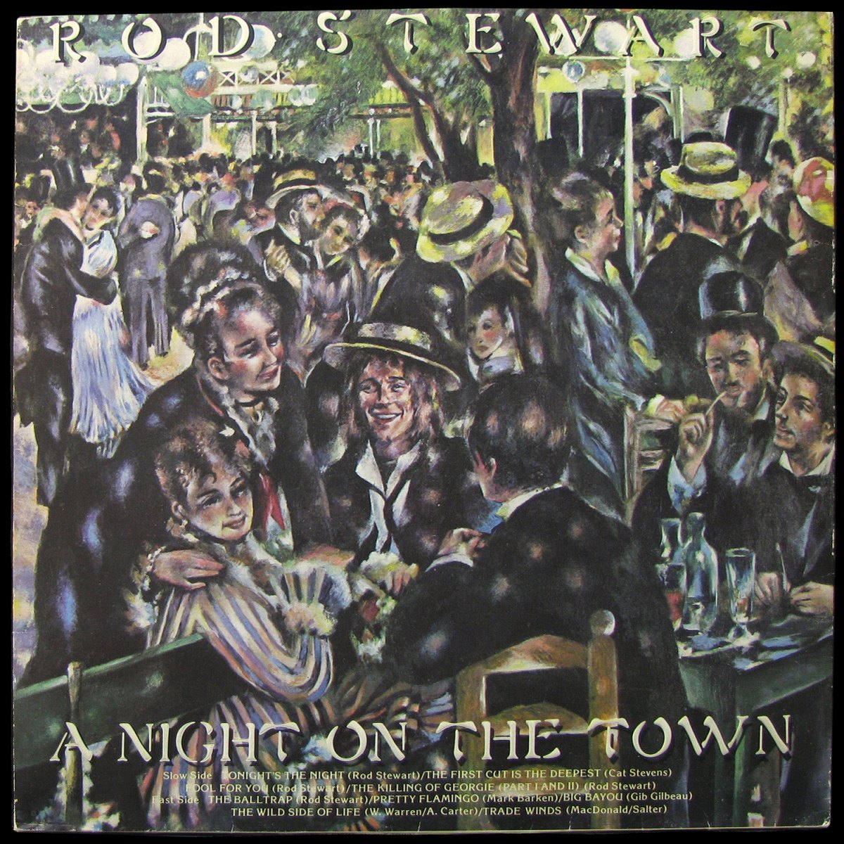 LP Rod Stewart — A Night On The Town фото