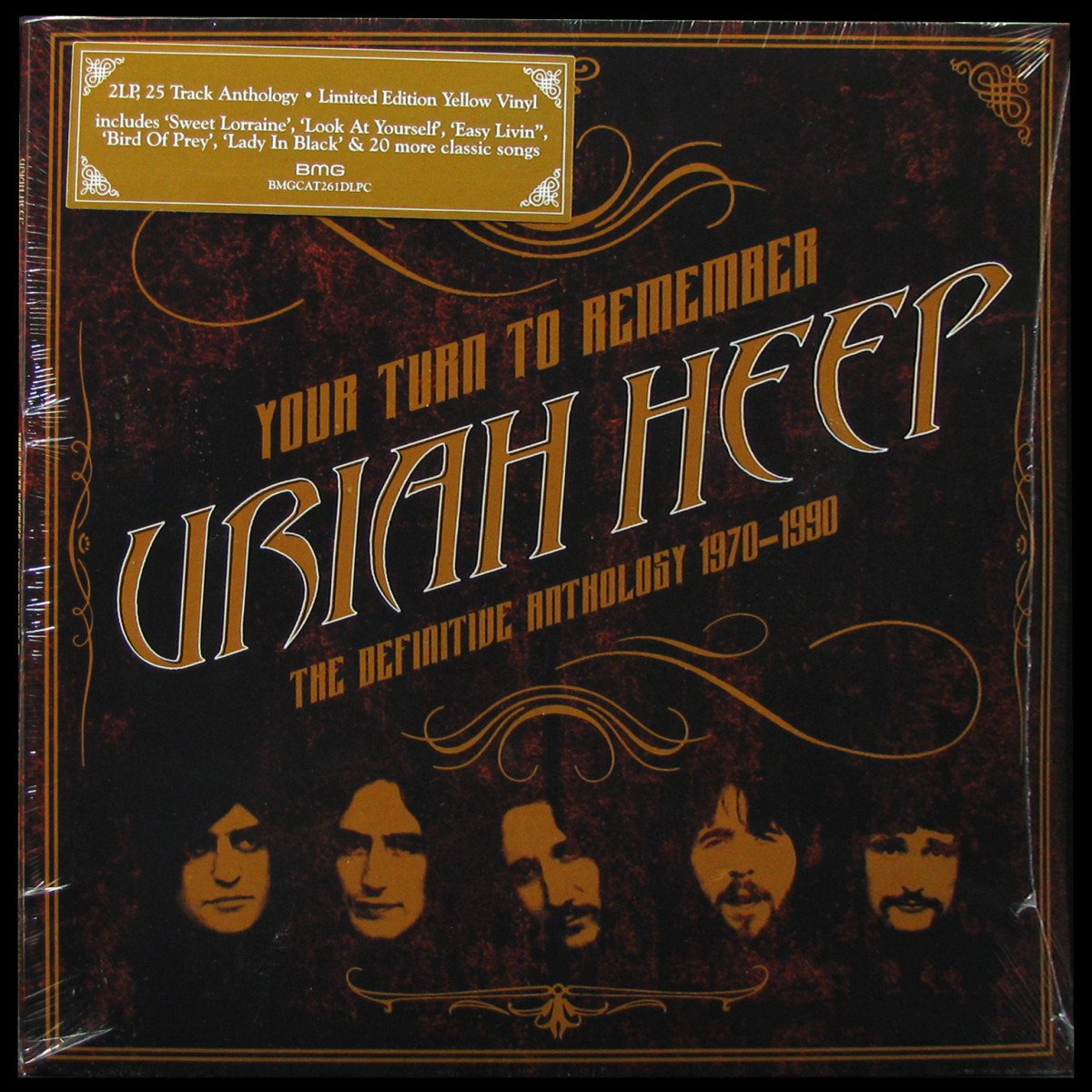 LP Uriah Heep — Your Turn To Remember (2LP, coloured vinyl) фото