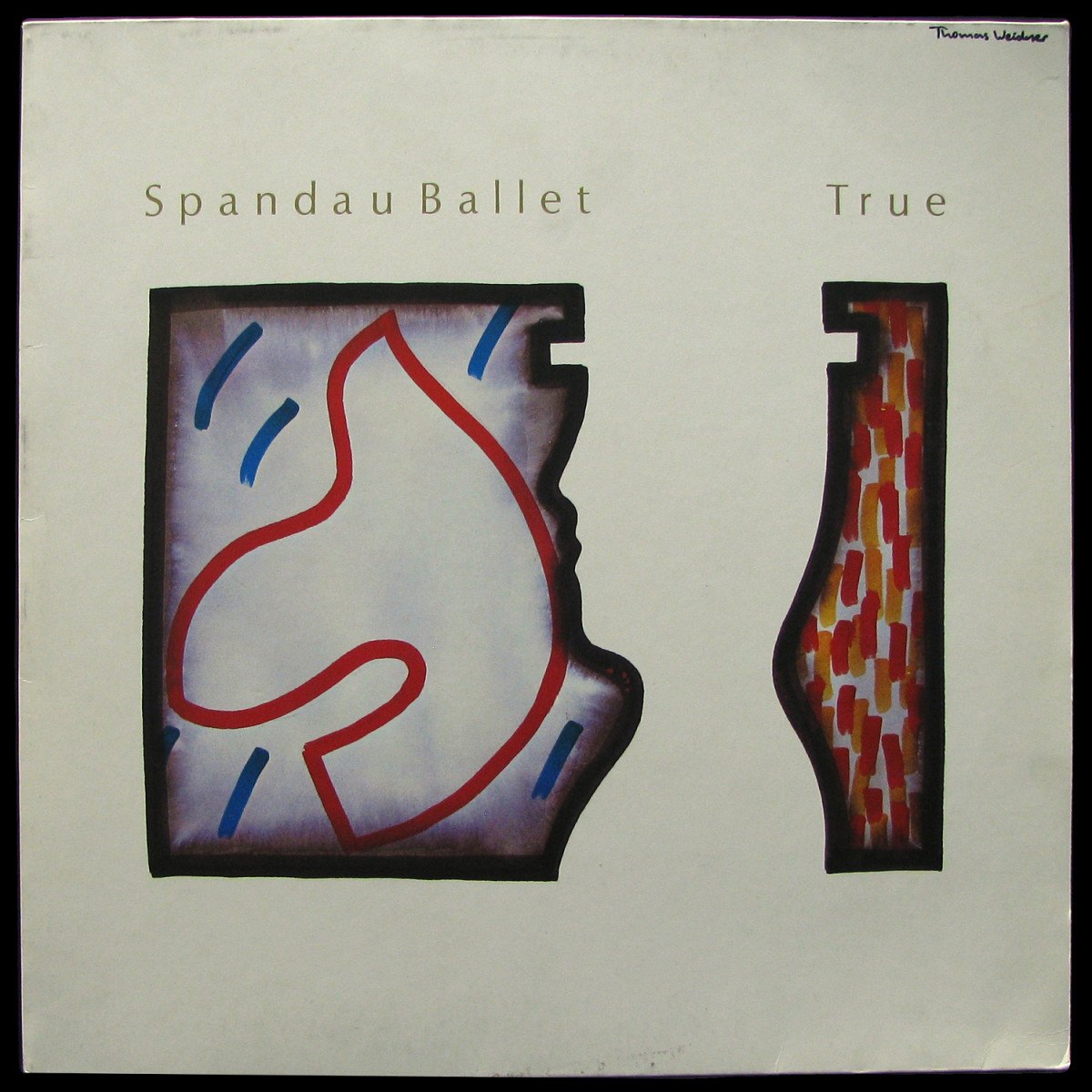 LP Spandau Ballet — True фото