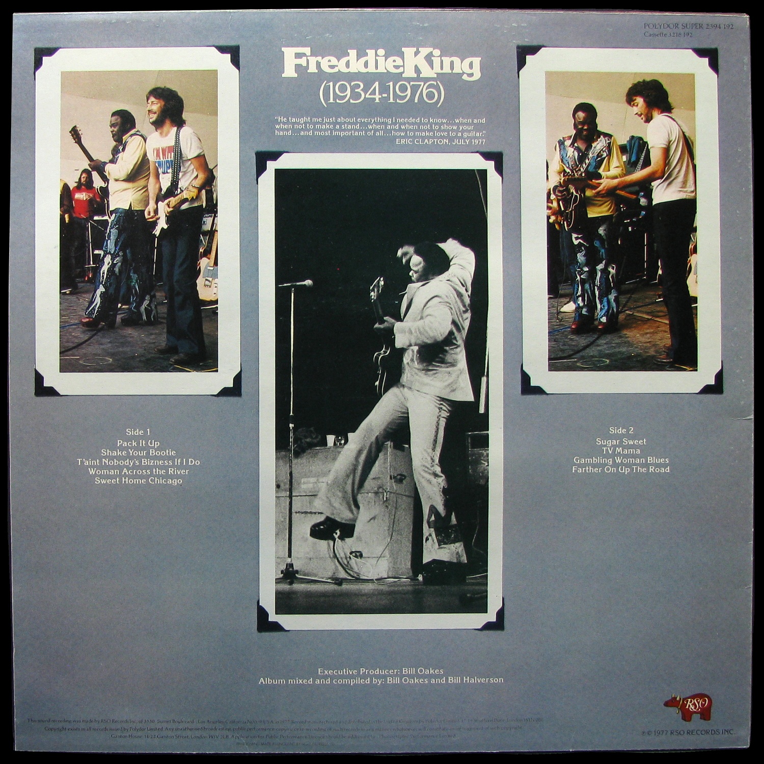 LP Freddie King — Freddie King (1934-1976) фото 2