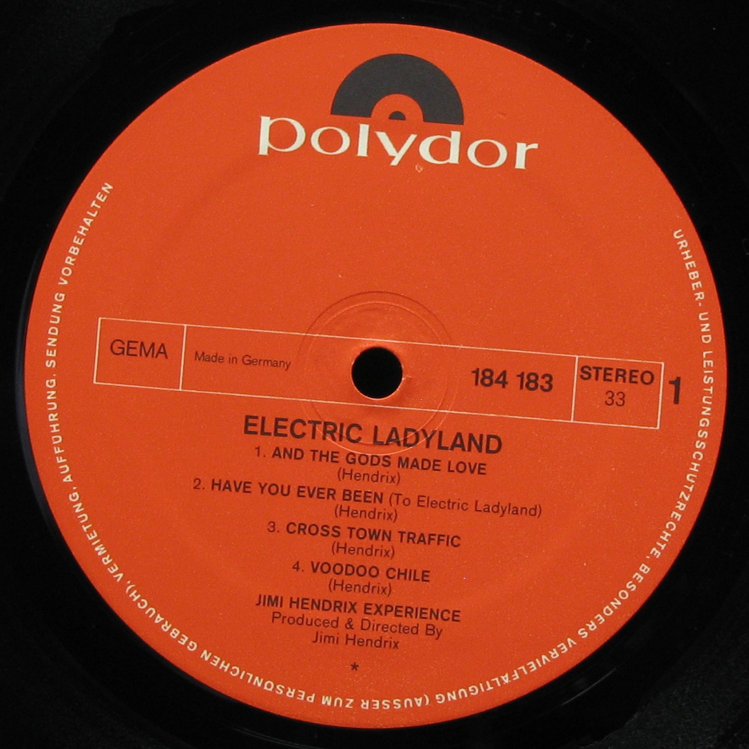 LP Jimi Hendrix Experience — Electric Ladyland (2LP) фото 5