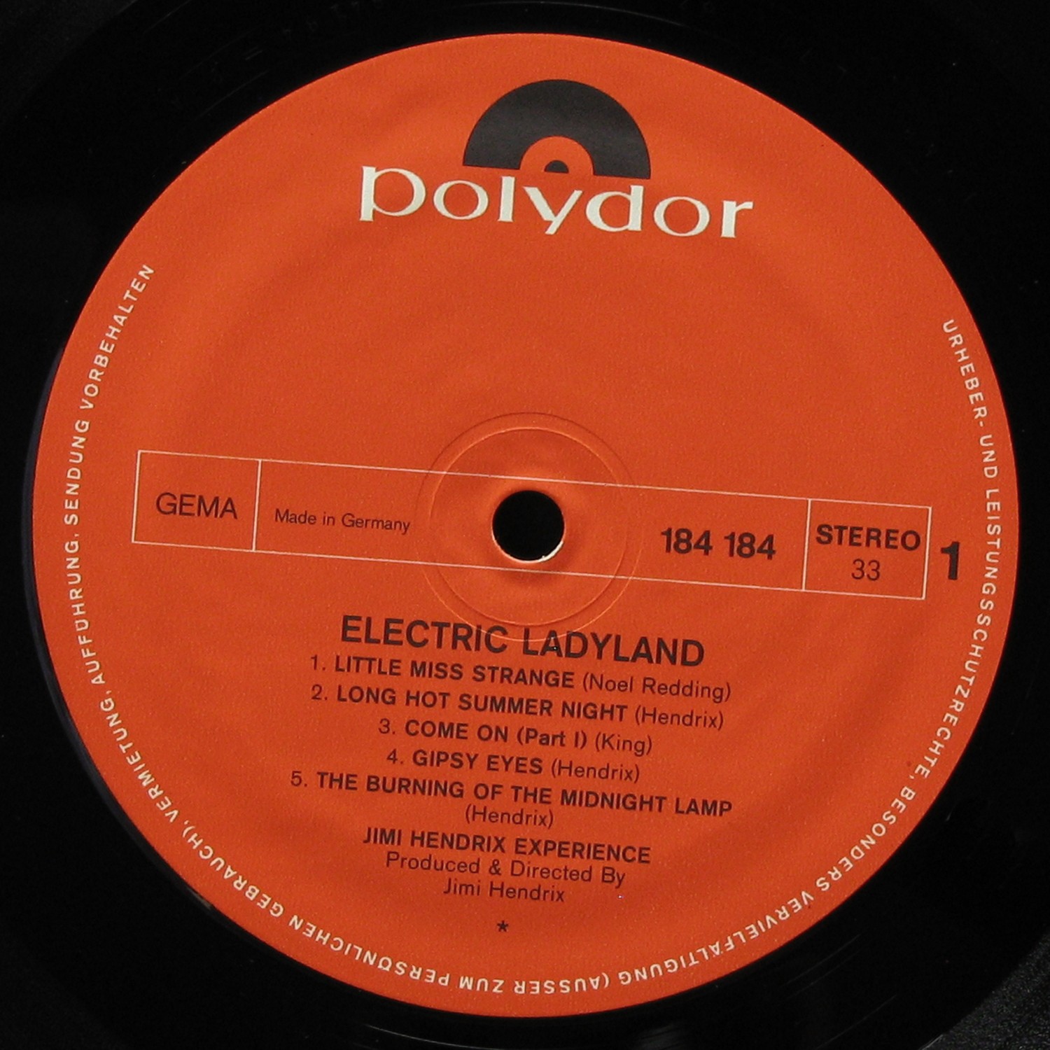 LP Jimi Hendrix Experience — Electric Ladyland (2LP) фото 7