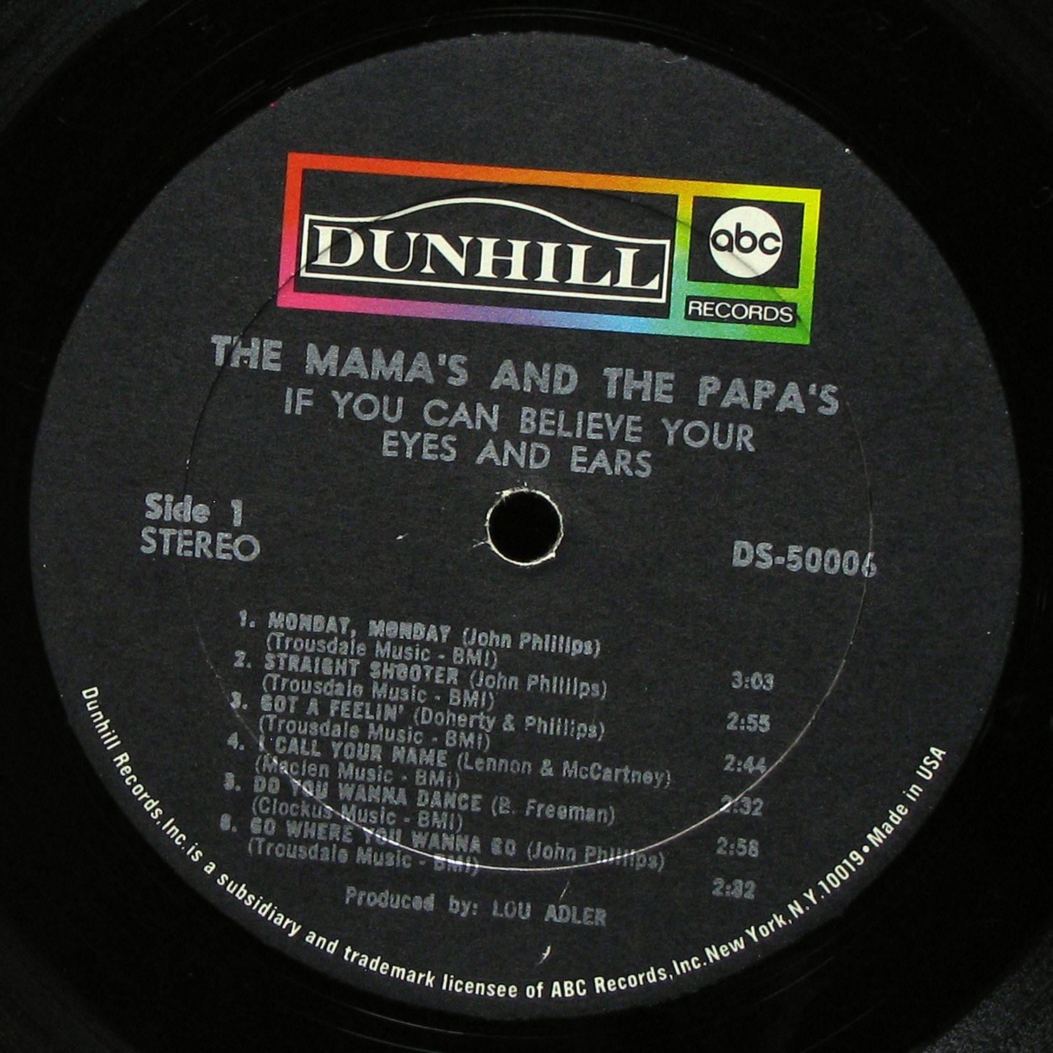 LP Mamas And Papas — If You Can Believe Your Eyes And Ears фото 2