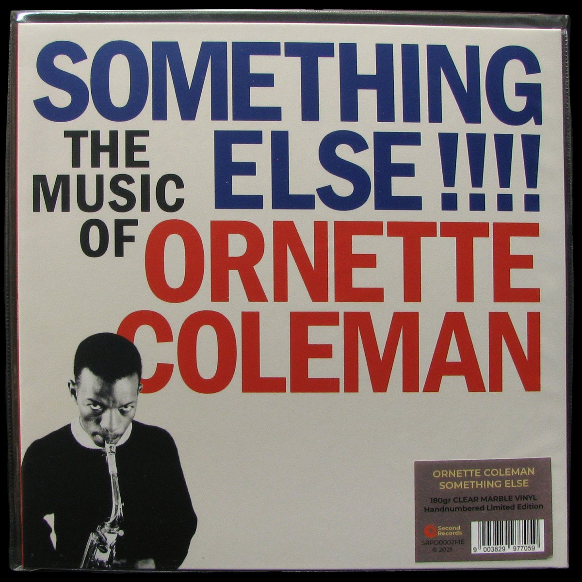 LP Ornette Coleman — Something Else!!!! (,  clear natural marble vinyl) фото