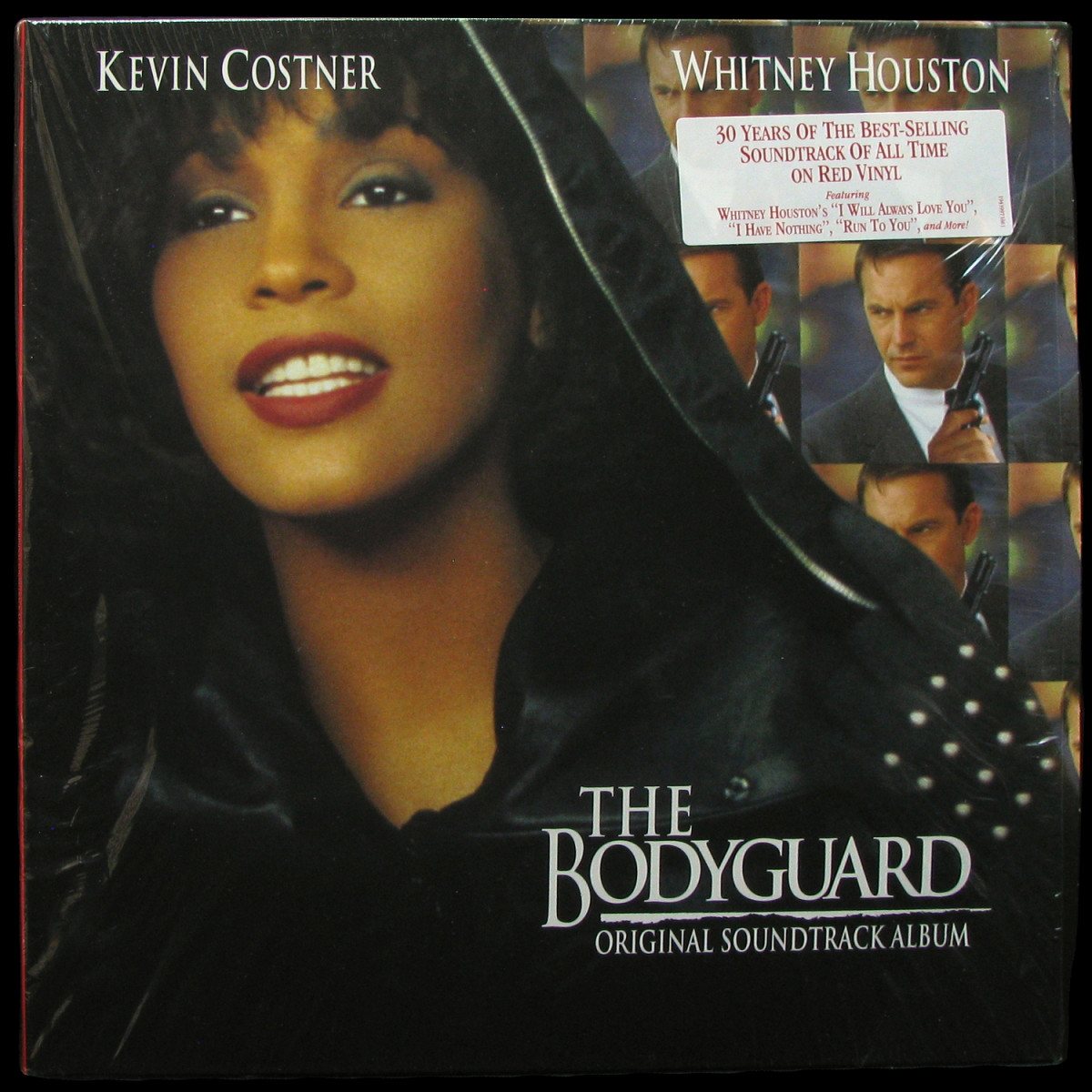 LP Whitney Houston — Bodyguard (Original Soundtrack Album) (coloured vinyl) фото