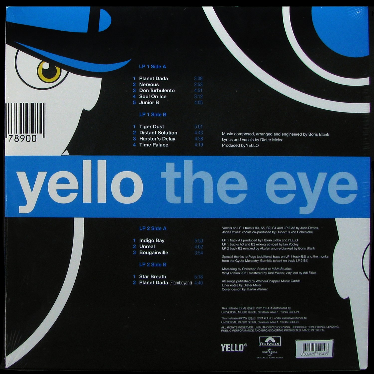 LP Yello — Eye (2LP) фото 2