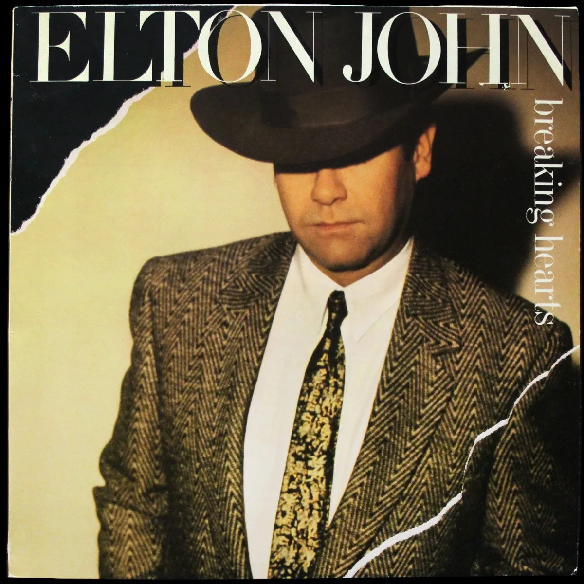 LP Elton John — Breaking Hearts фото