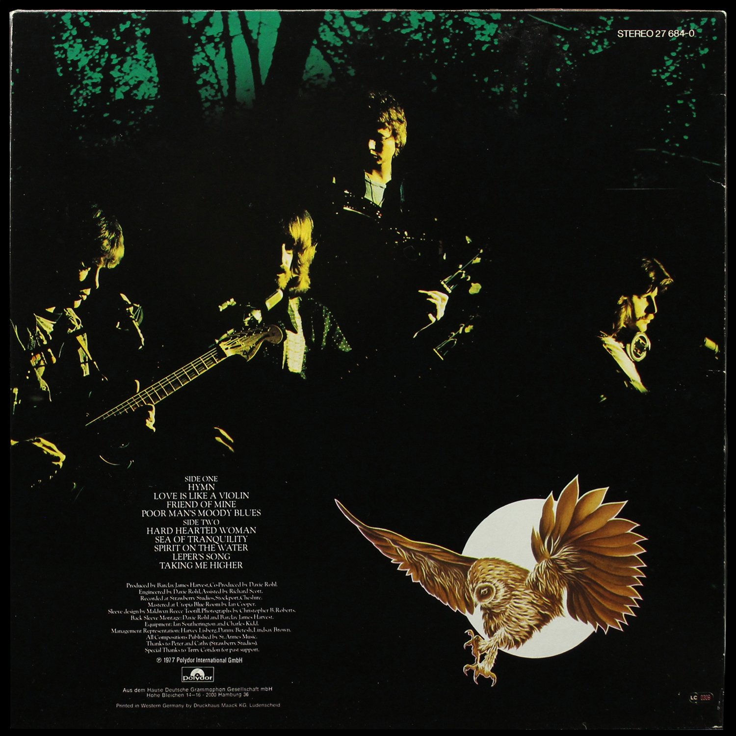 LP Barclay James Harvest — Gone To Earth (club edition) фото 2