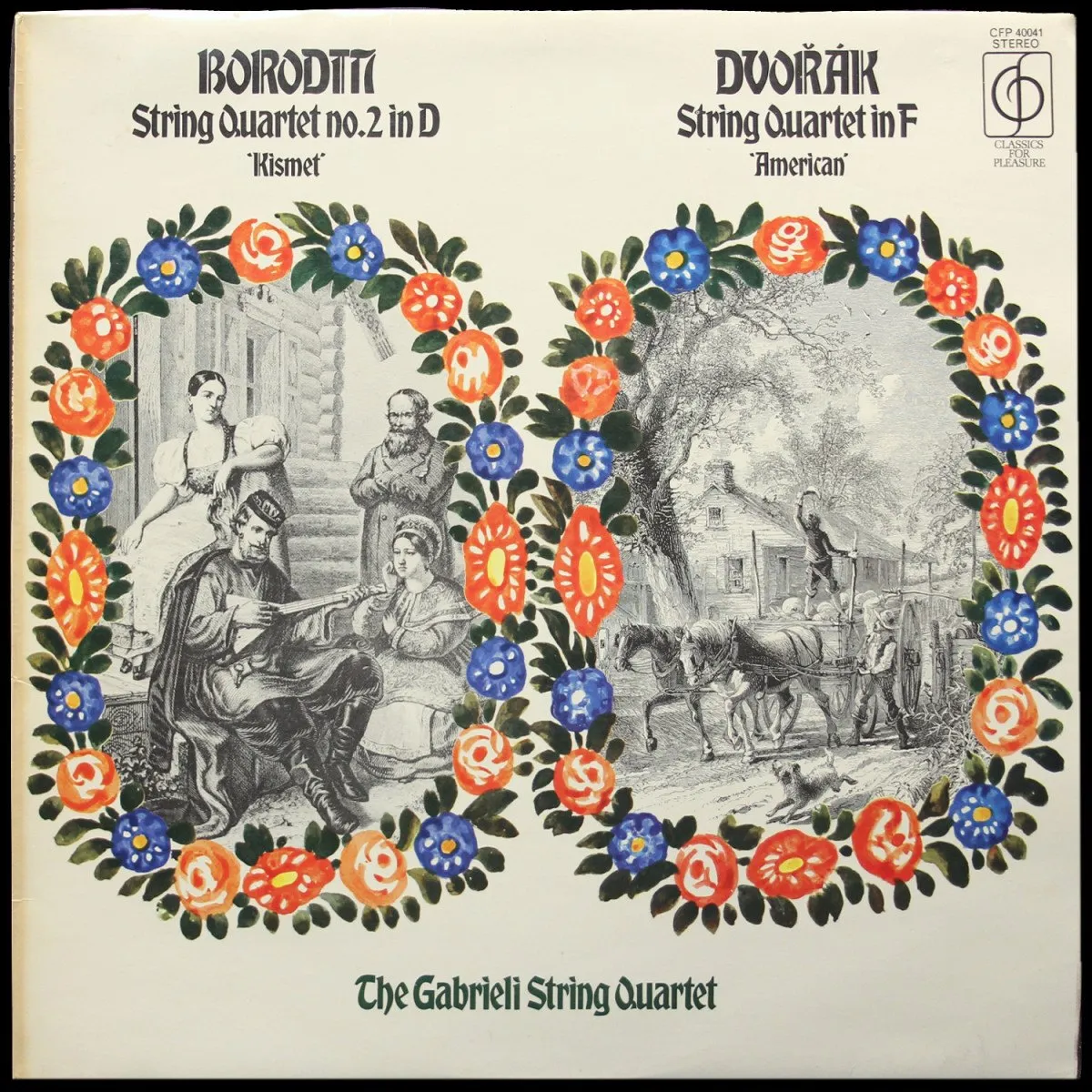 LP Gabrieli String Quartet — Borodin/Dvorak: String Quartet No.2 In D 'Kismet' / String Quartet In F 'American' фото