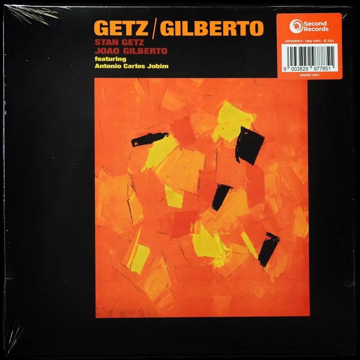 LP Stan Getz — Getz / Gilberto (оранжевый винил) фото