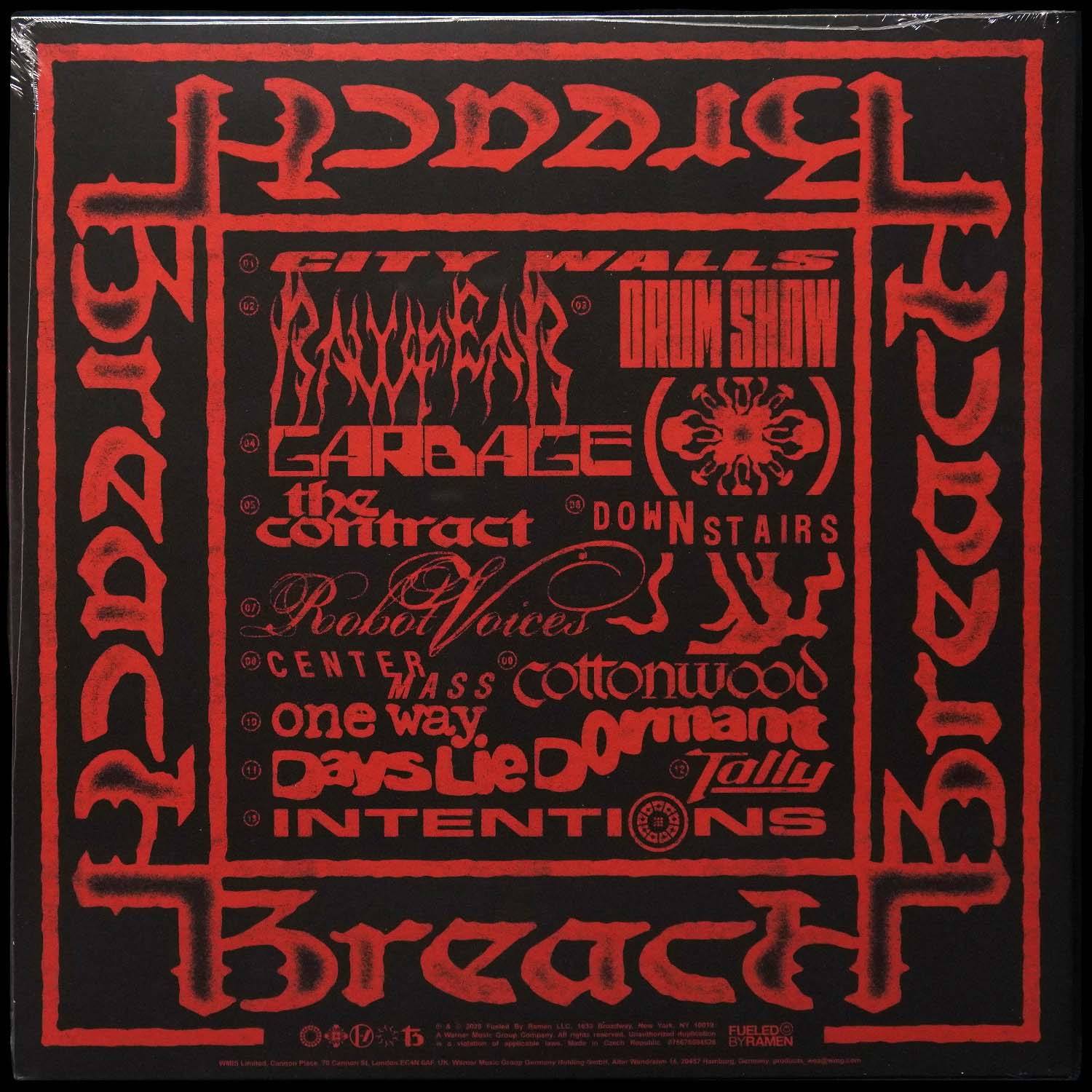 LP Twenty One Pilots — Breach (yellow with black marble vinyl) фото 2