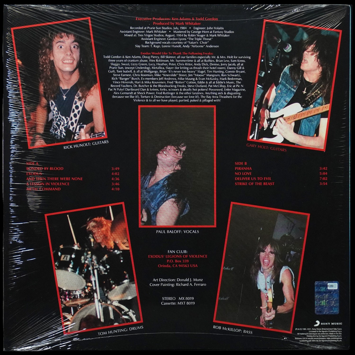 LP Exodus — Bonded By Blood фото 2