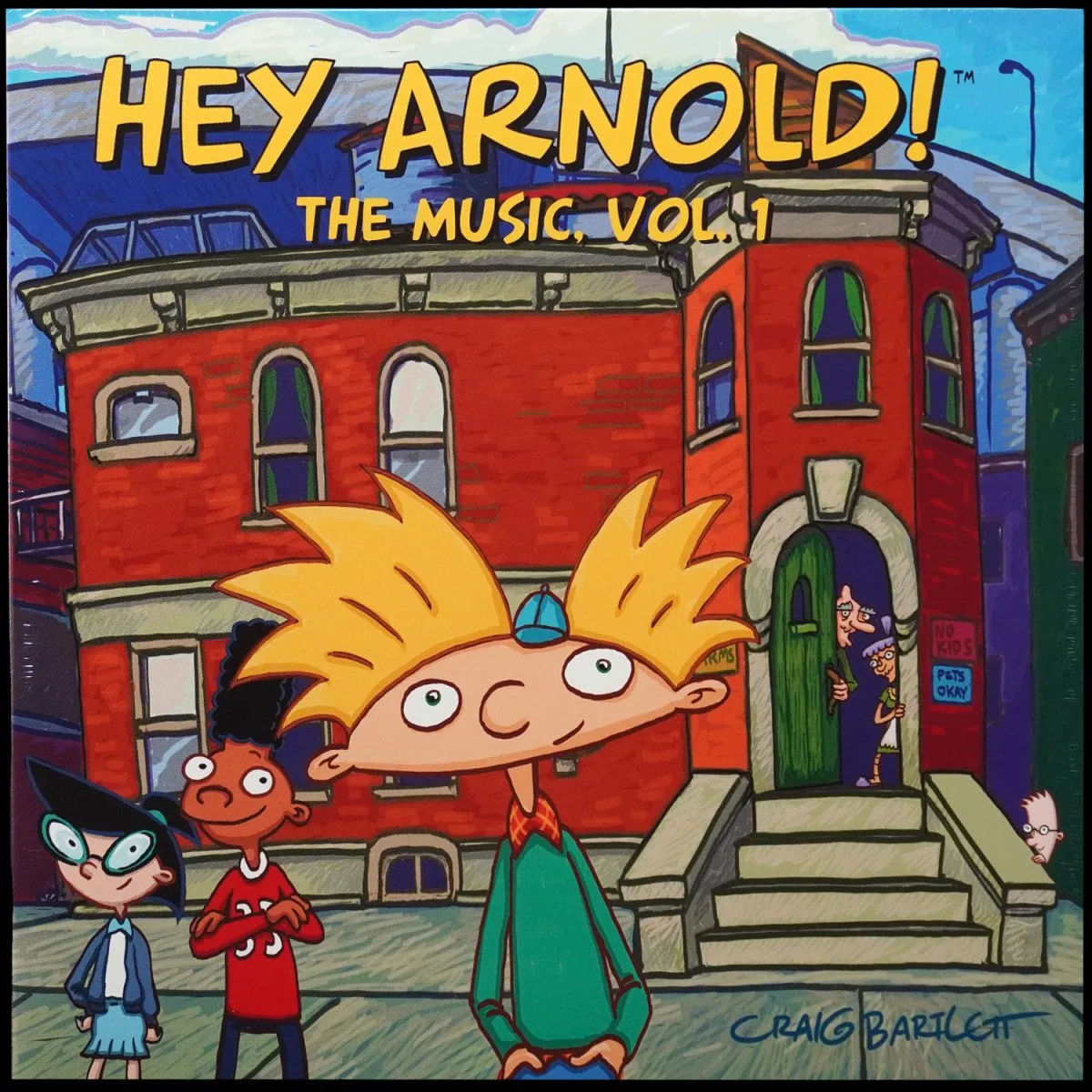 LP Jim Lang — Hey Arnold! The Music. Vol 1 (цветной винил) фото