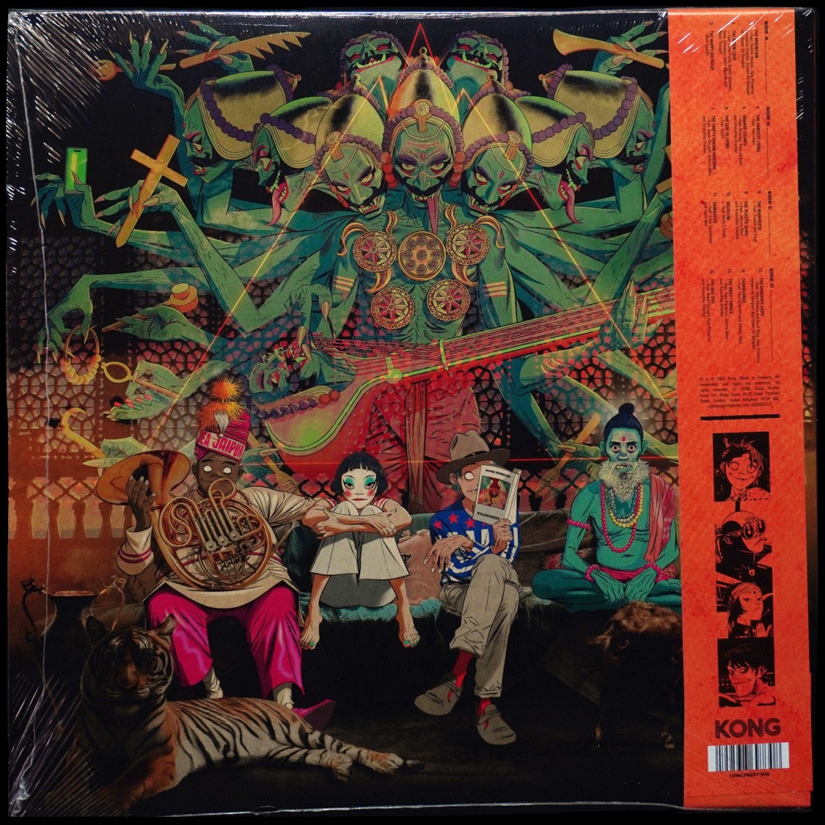 LP Gorillaz — Mountain (2LP, цветной винил, + obi) фото 2