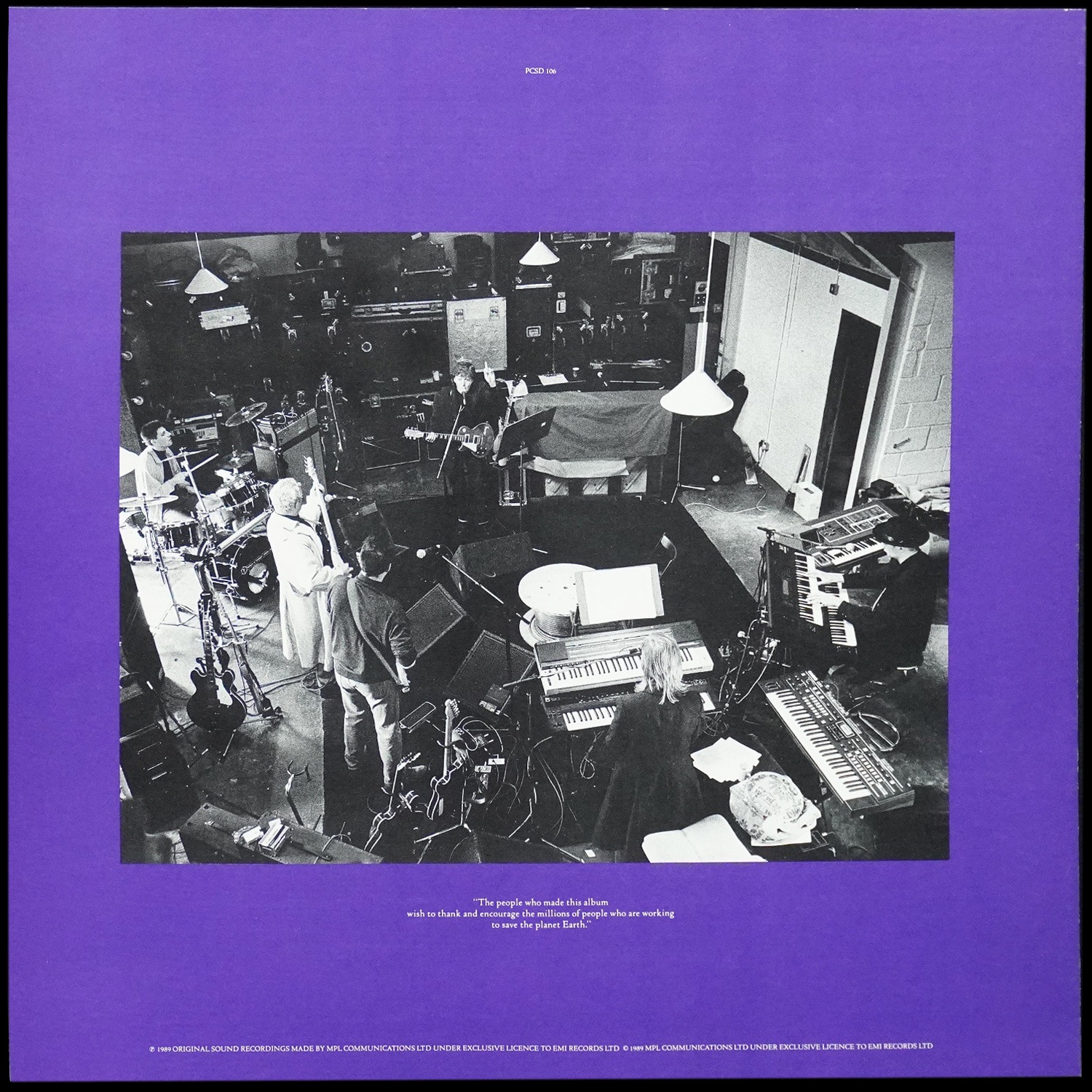 LP Paul McCartney — Flowers In The Dirt - World Tour Pack (+ 2 постера) фото 9
