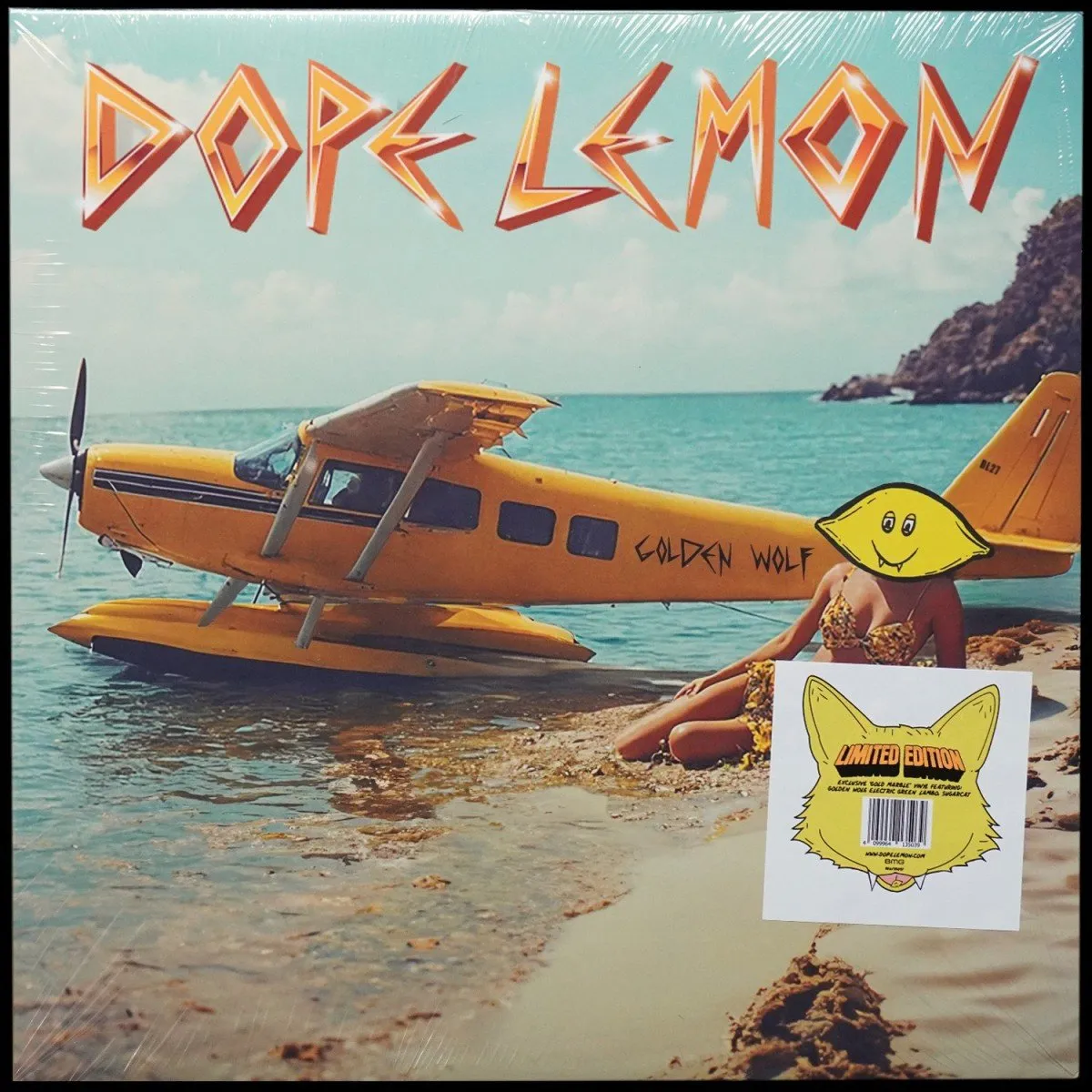 LP Dope Lemon — Golden Wolf (цветной винил, + буклет) фото