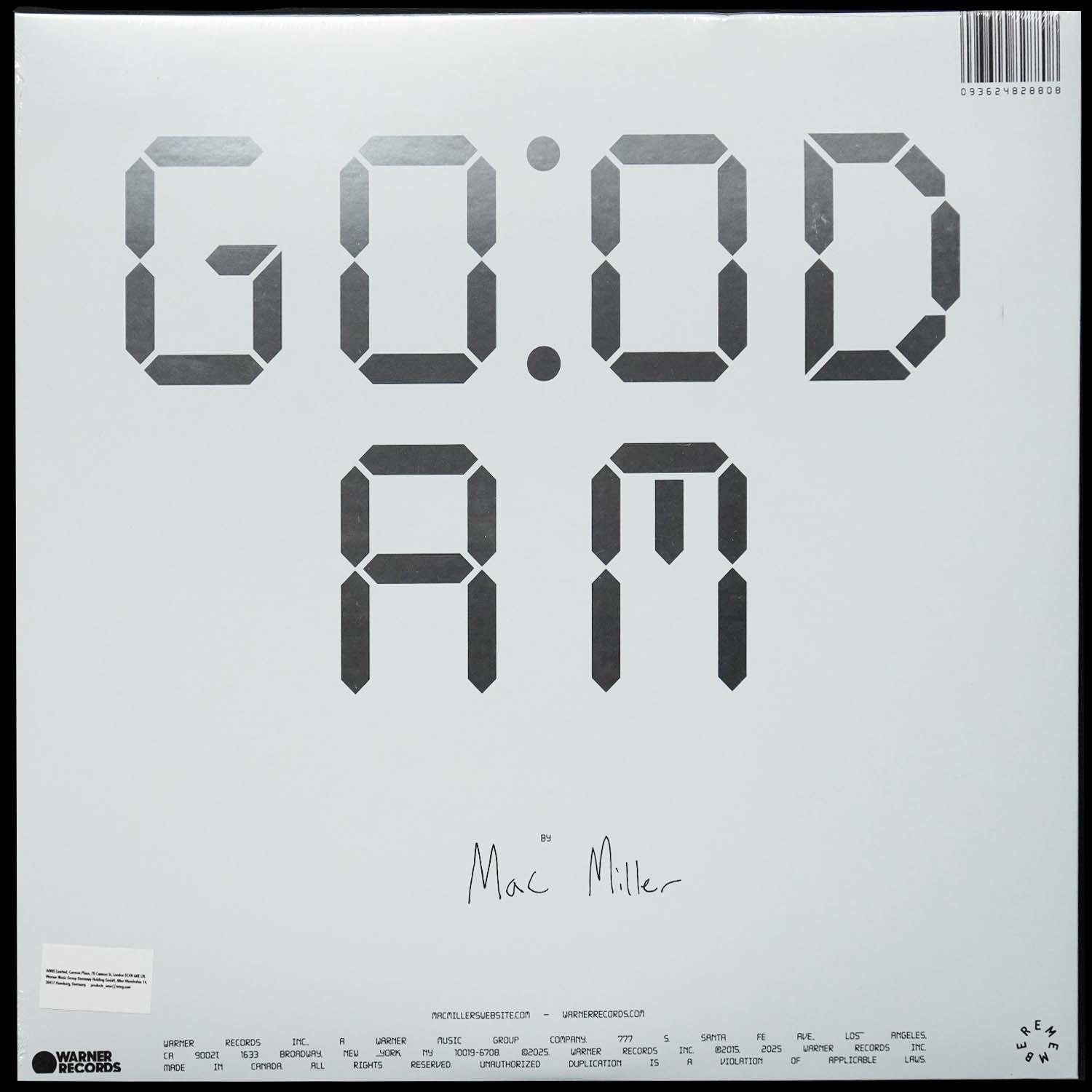 LP Mac Miller — GO:OD AM (10th Anniversary) (3LP-бокс, цветной винил) фото 2