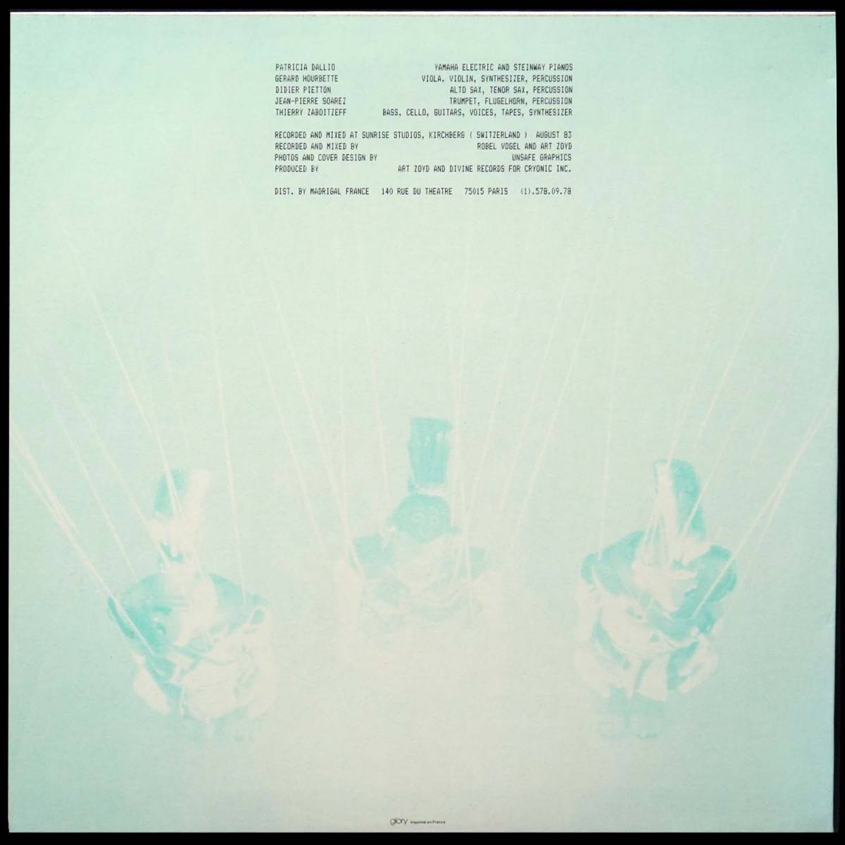 LP Art Zoyd — Les Espaces Inquiets фото 2