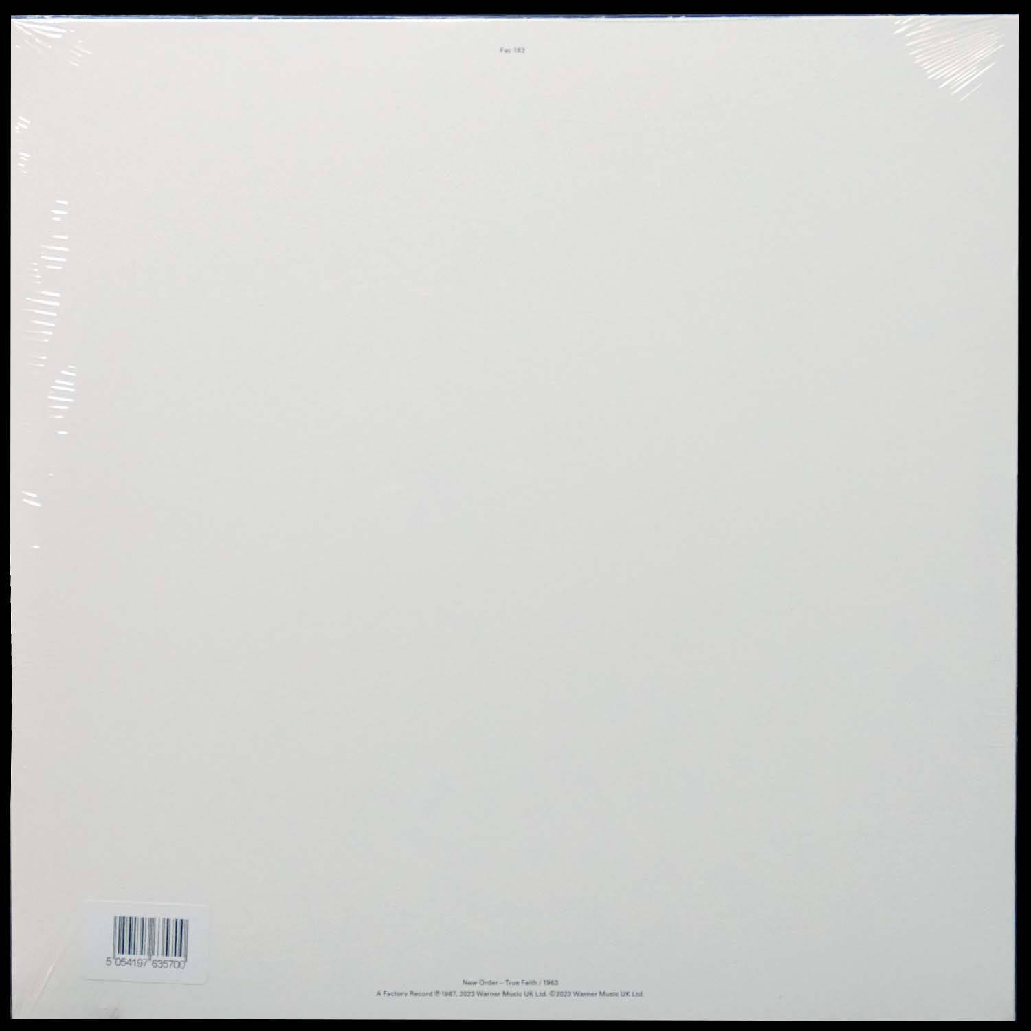 LP New Order — True Faith / 1963 (макси сингл) фото 2