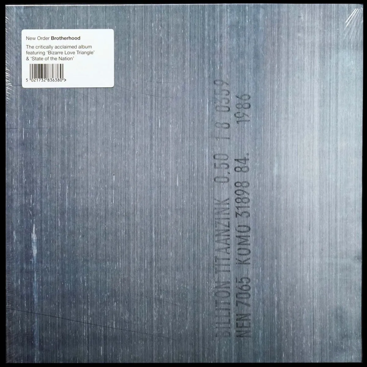 LP New Order — Brotherhood фото