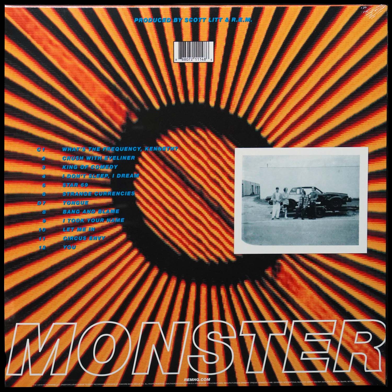 LP R.E.M. — Monster фото 2