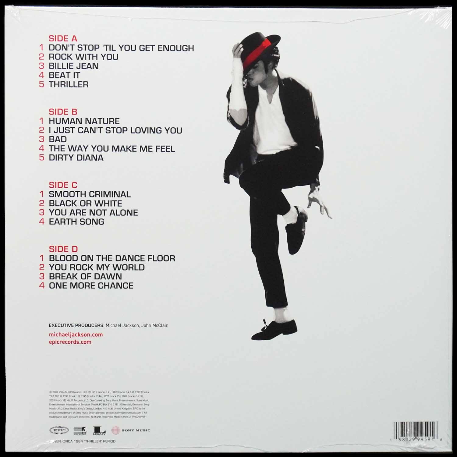 LP Michael Jackson — Number Ones (2LP) фото 2