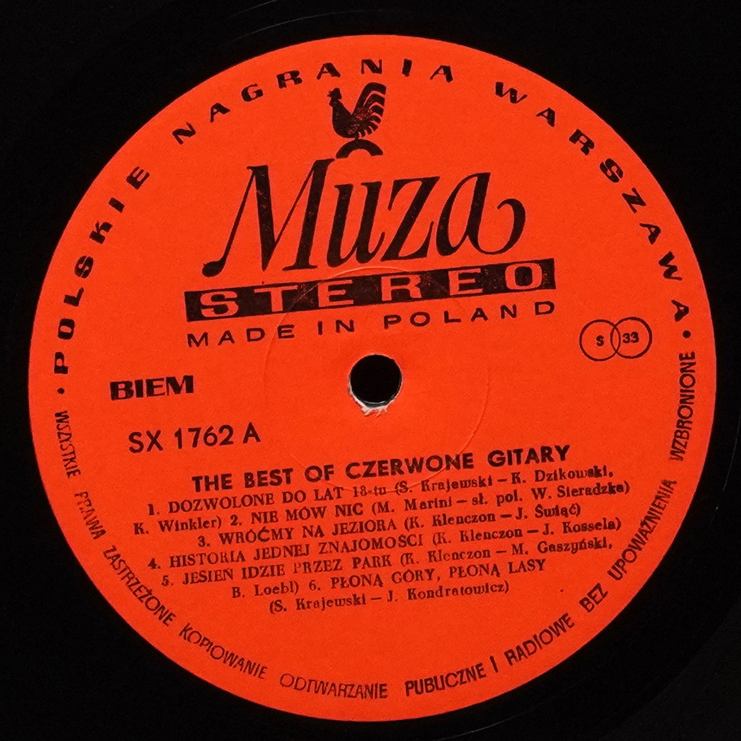 LP Czerwone Gitary — Best Of Czerwone Gitary фото 2