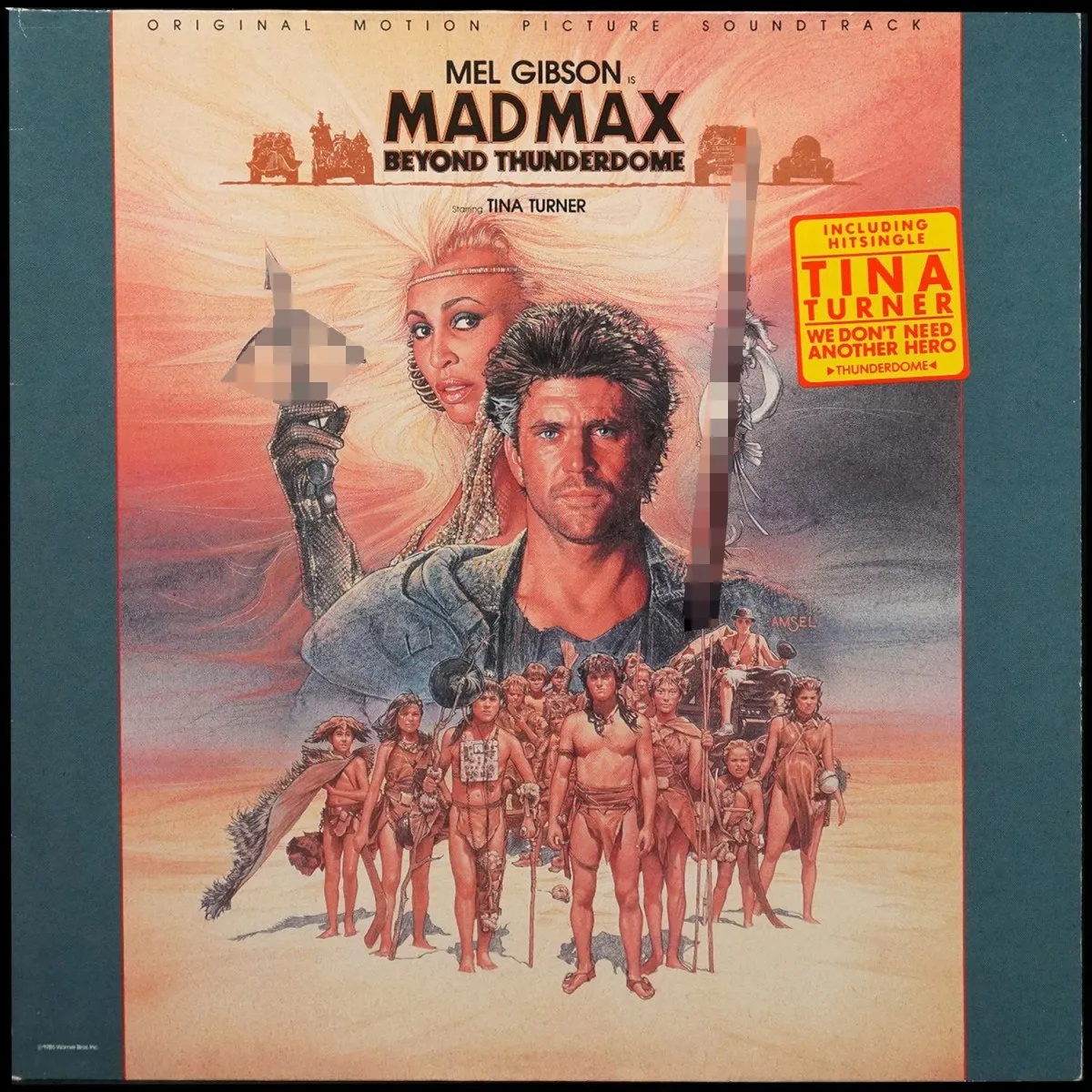 LP V/A — Mad Max - Beyond Thunderdome (+ постер) фото