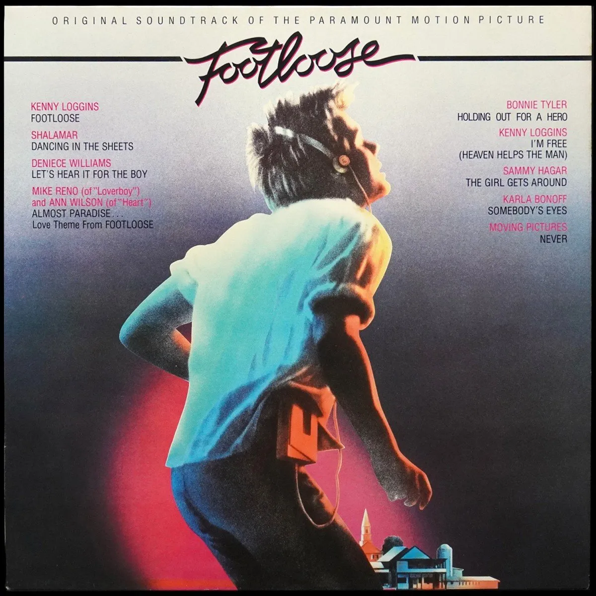 LP V/A — Footloose (Original Soundtrack Of The Paramount Motion Picture) фото