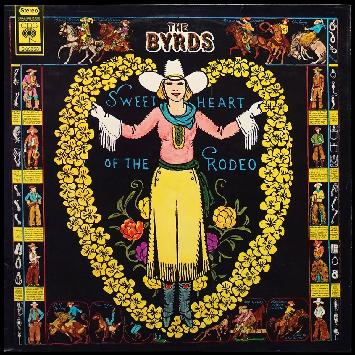 LP Byrds — Sweetheart Of The Rodeo фото