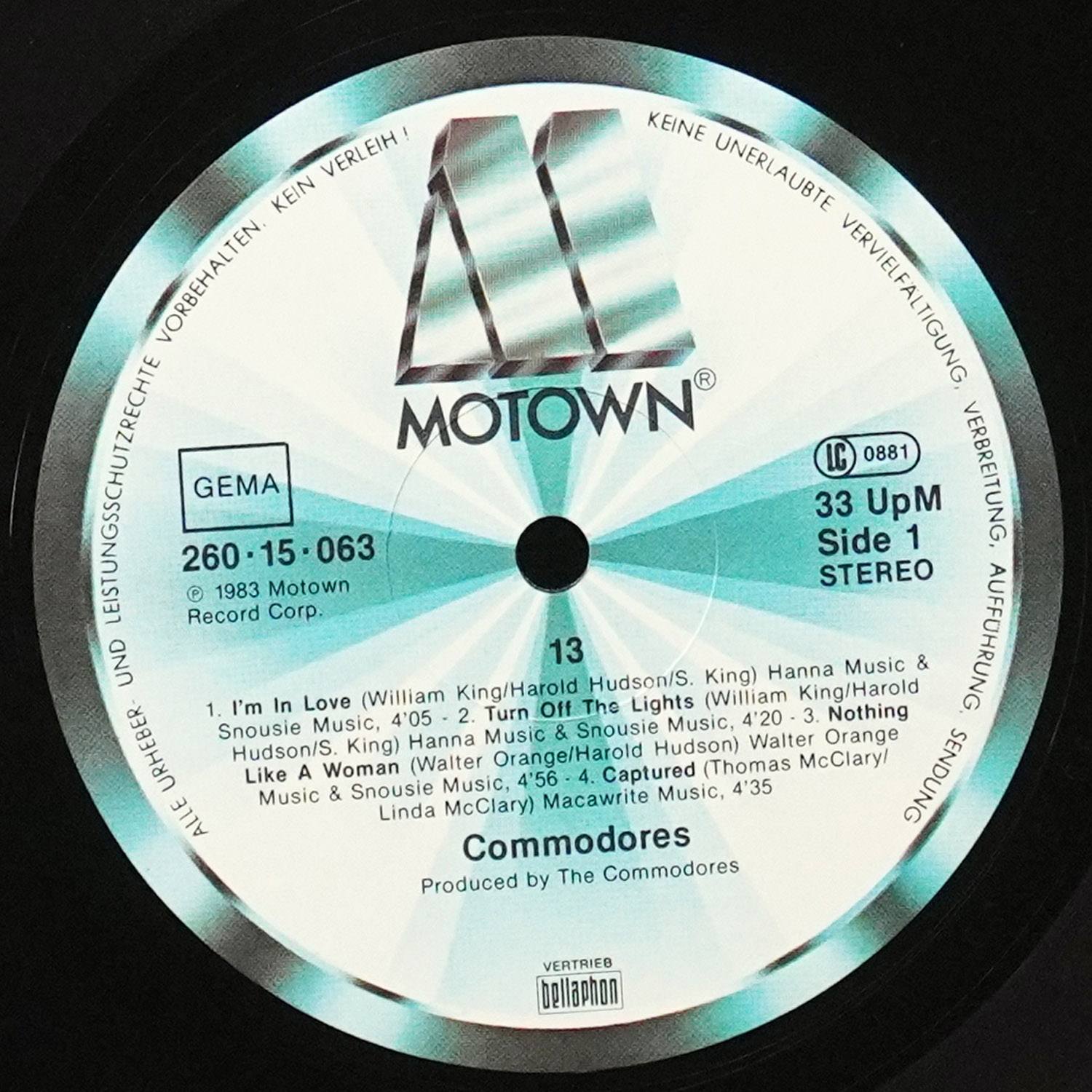 LP Commodores — Commodores 13 фото 2