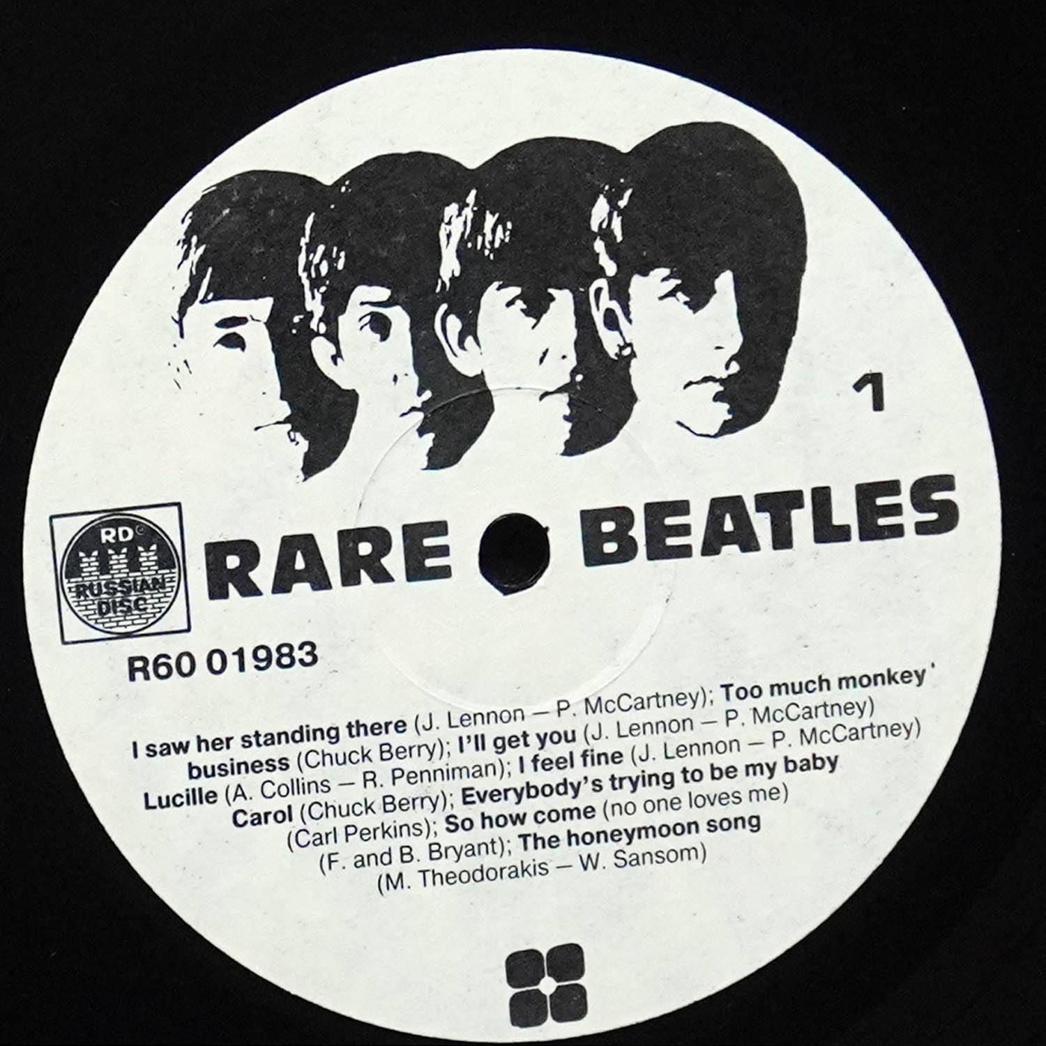 LP Beatles — Rare Beatles = Редкие Записи Битлз фото 2