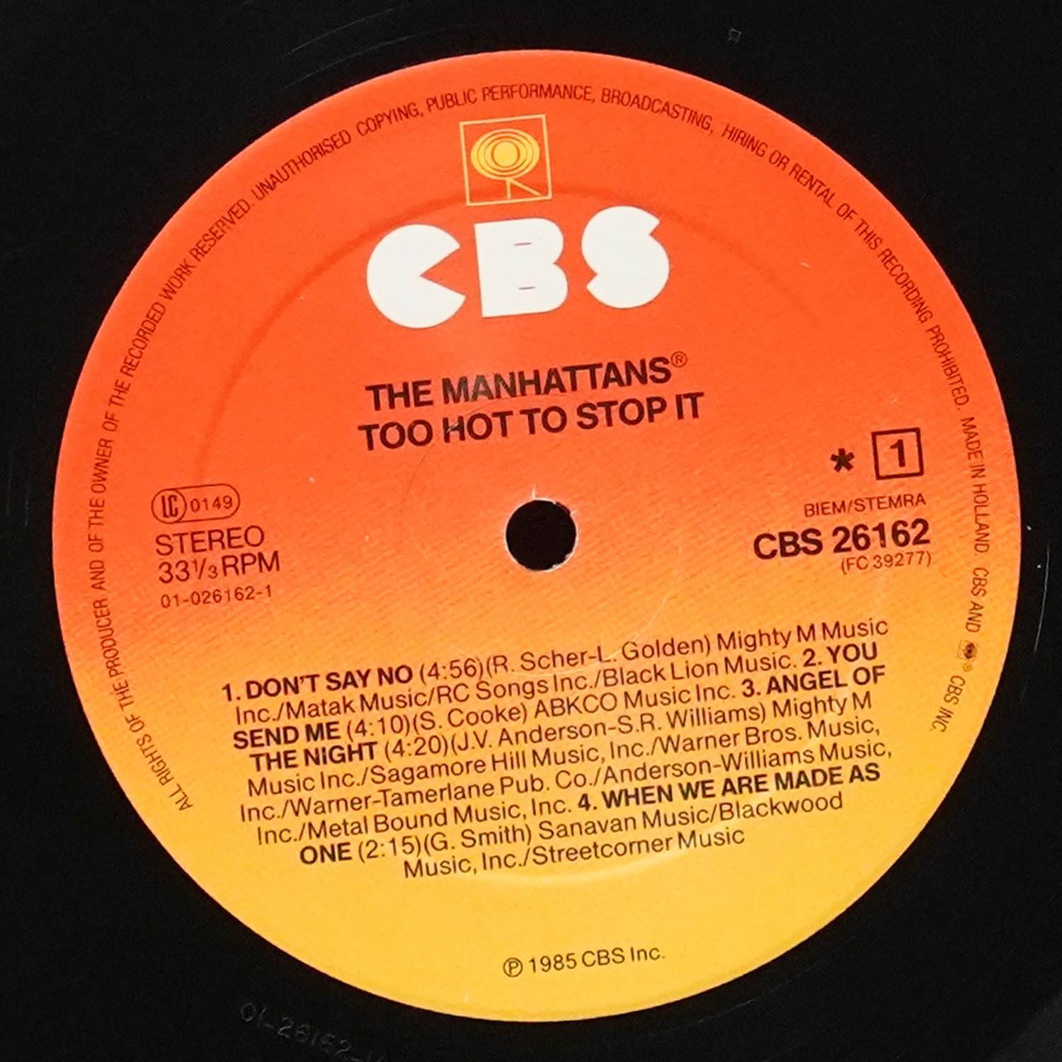 LP Manhattans — Too Hot To Stop It фото 2