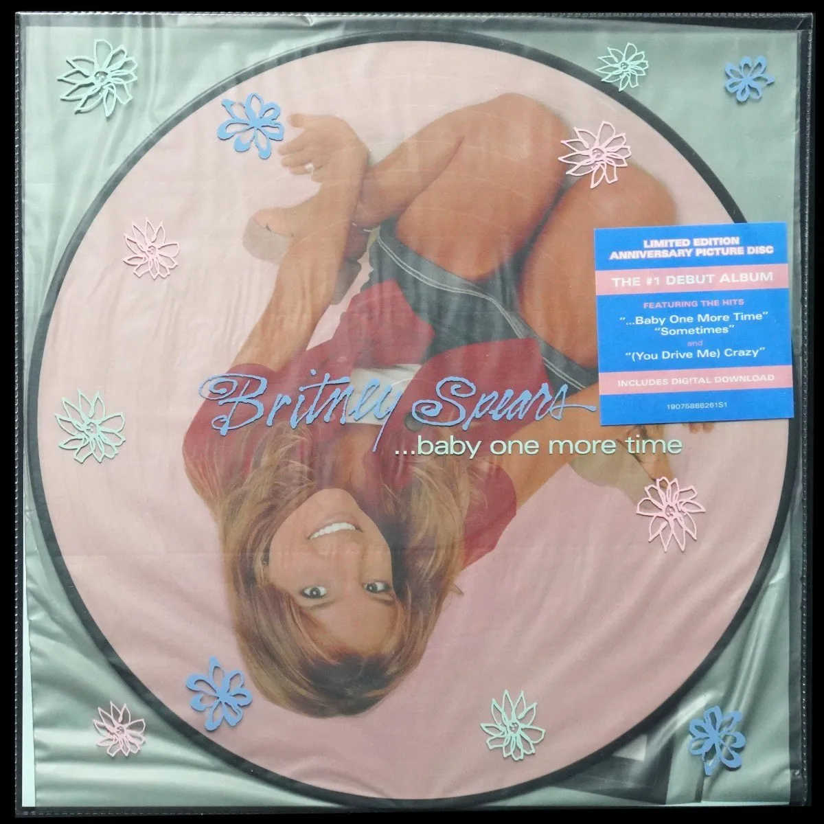 LP Britney Spears — ...Baby One More Time (picture disc (пикчер диск)) фото